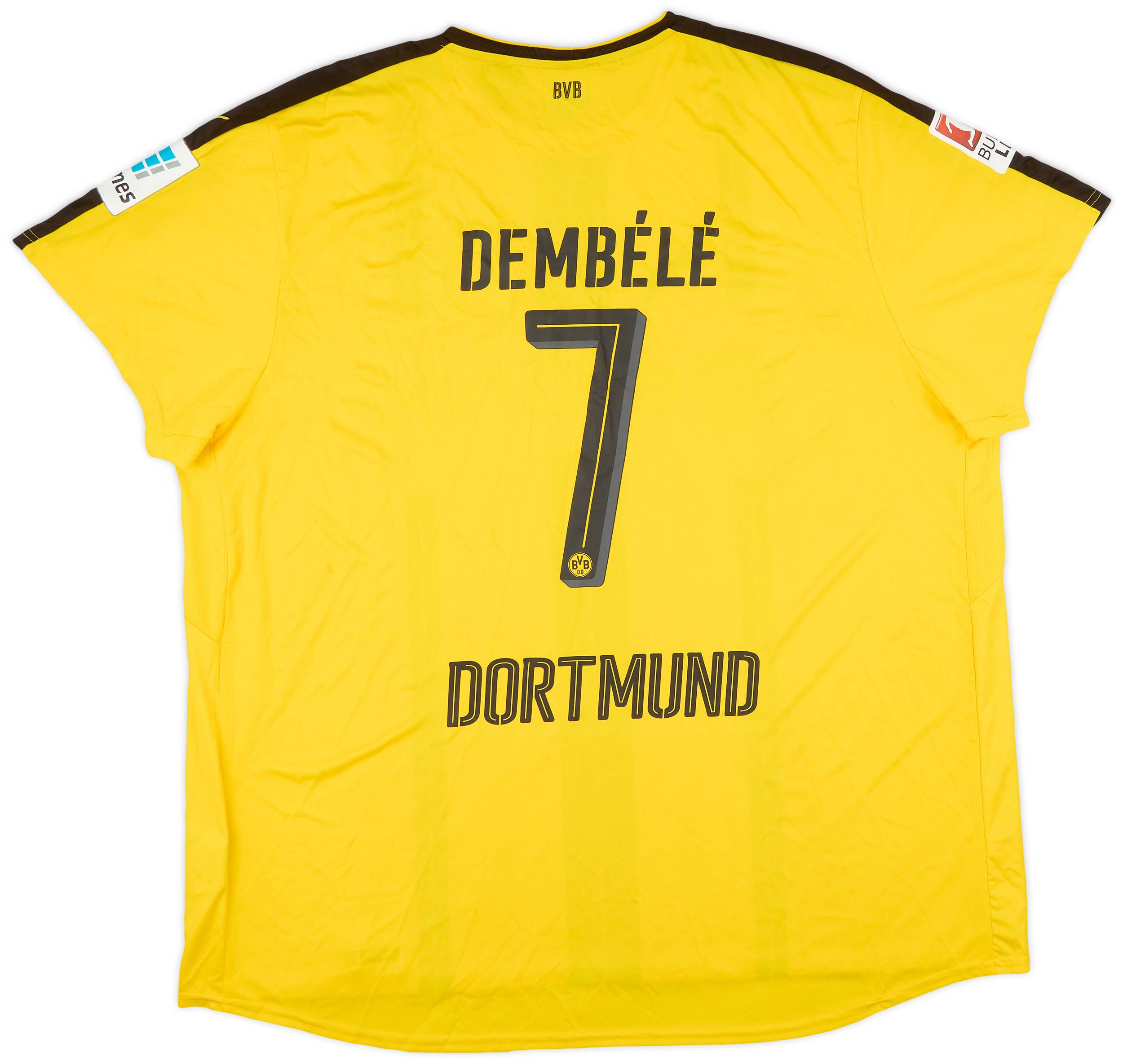 2016-17 Borussia Dortmund Home Shirt Dembele #7 (5XL)