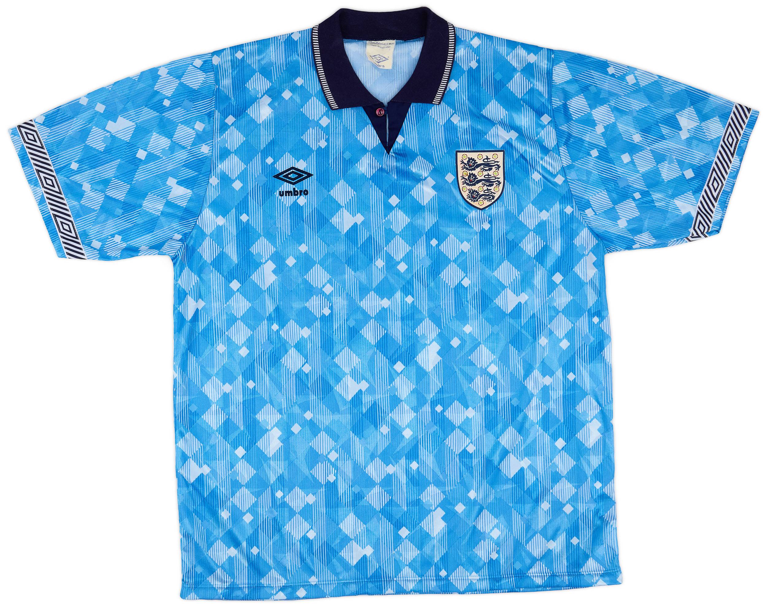 ENGLAND 1990 1992 HOME FOOTBALL SHIRT SOCCER JERSEY UMBRO sz
