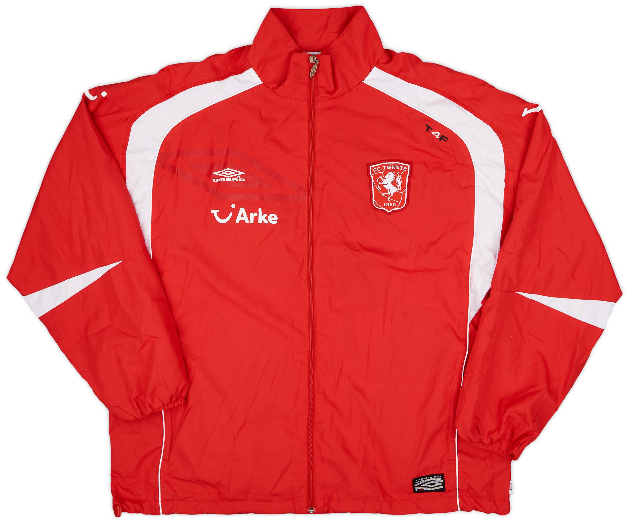 2007-08 FC Twente Umbro Track Jacket - 9/10 - (XXL)