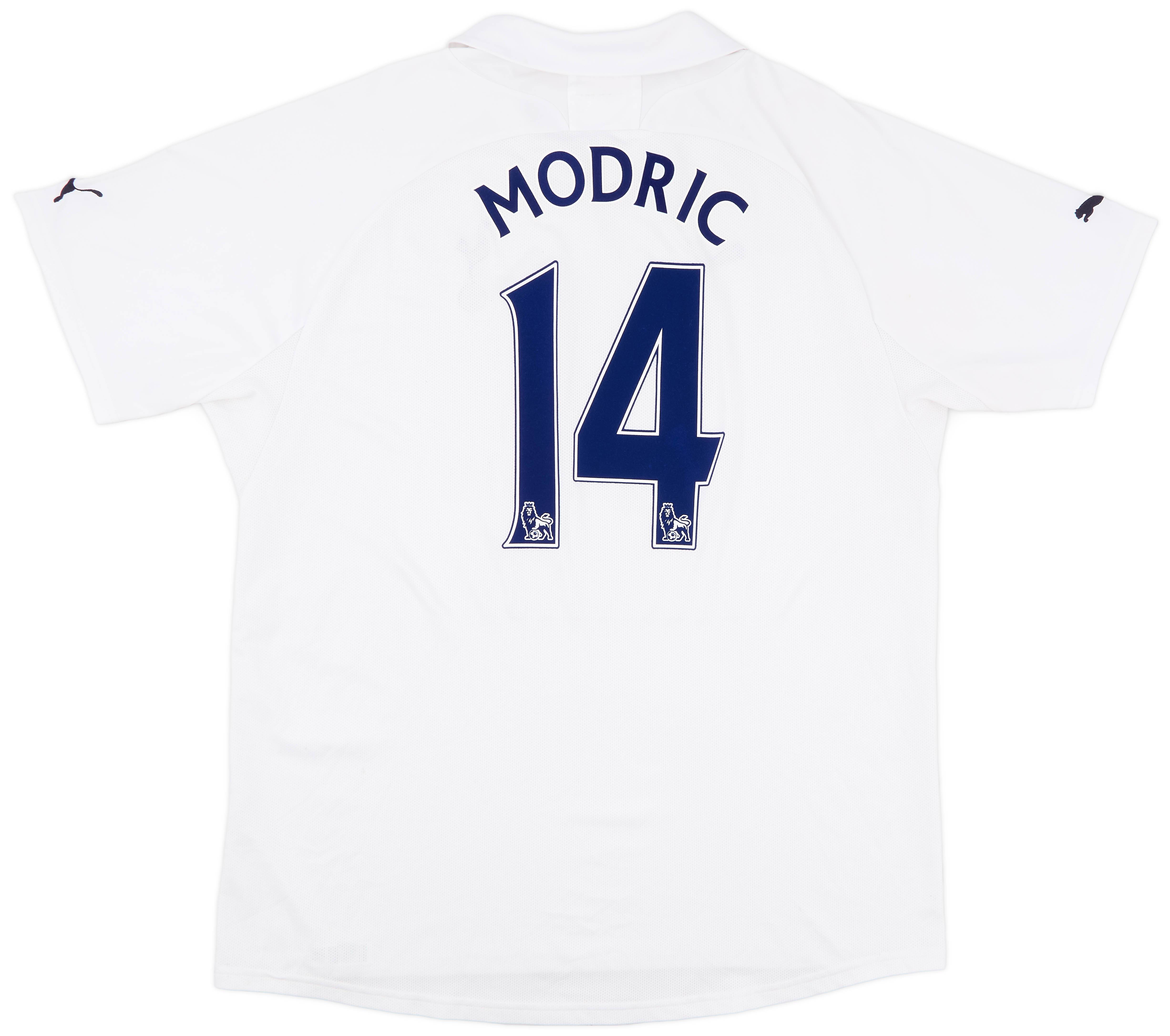 2011-12 Tottenham Home Shirt Modric #14 - 7/10 - (3XL)