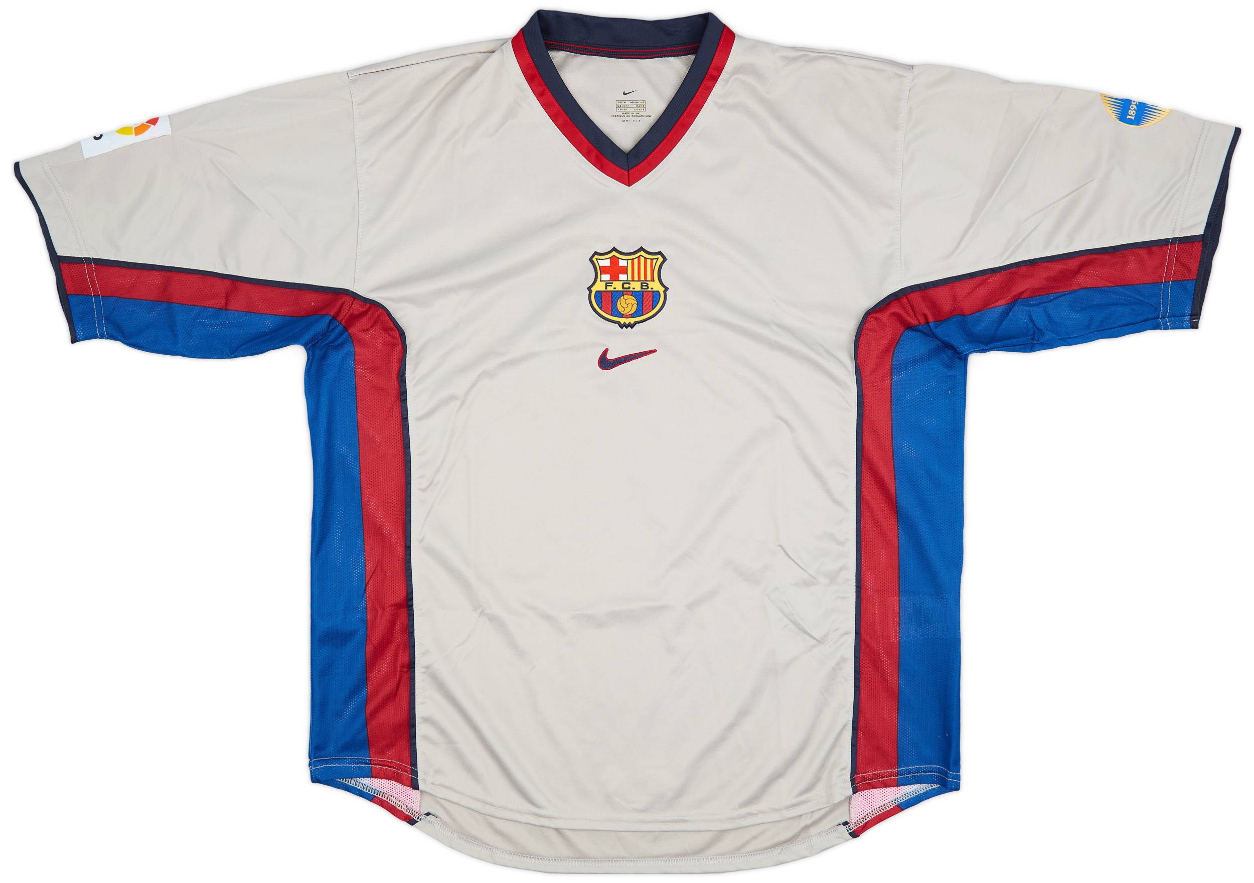 FCバルセロナ SAVIOLA 7 ジャージ BARCELONA #7 SAVIOLA 2002/2003 FOOTBALL SHIRT JERSEY HOME