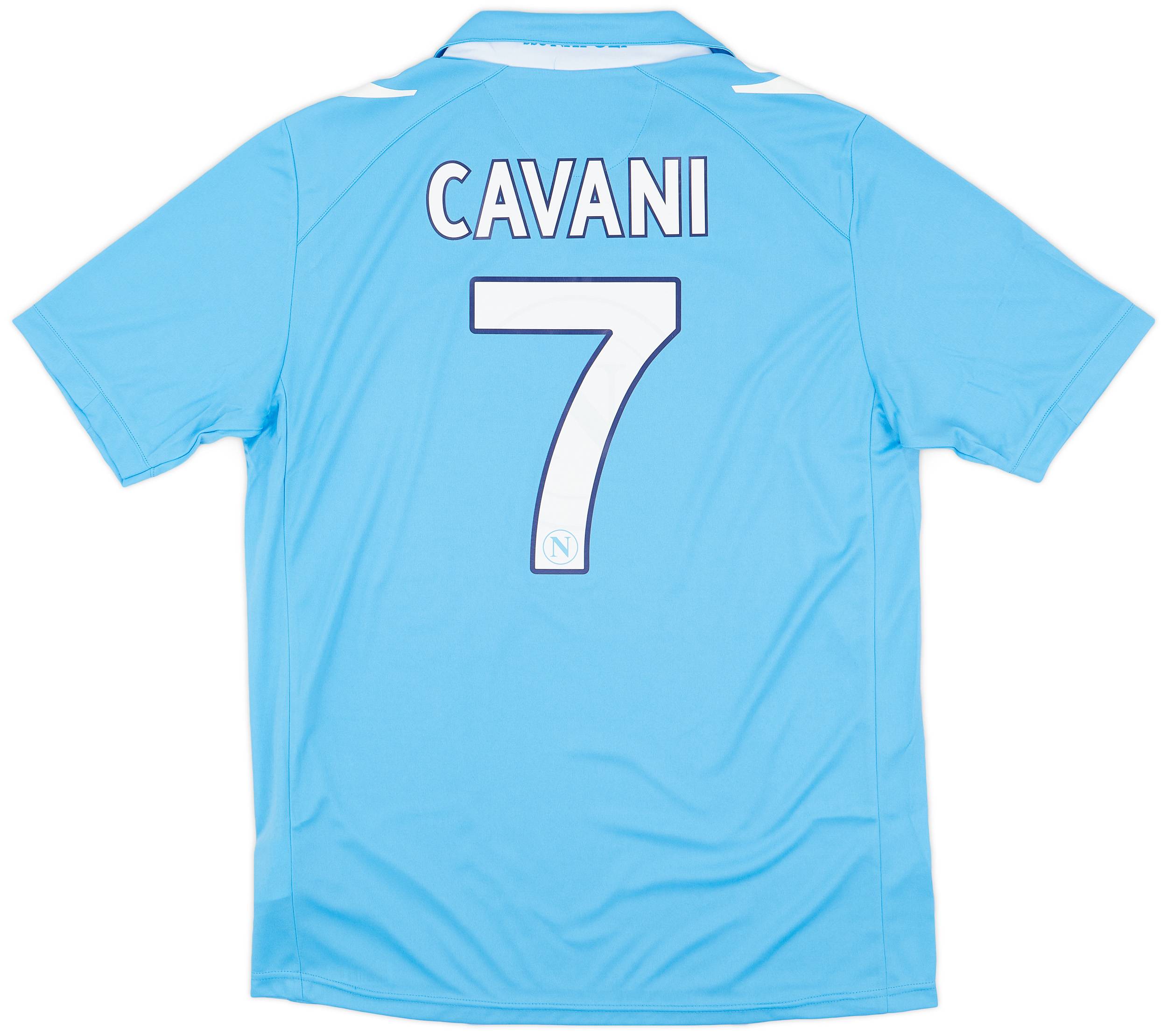 2011-12 Napoli Home Shirt Cavani #7 (XXL)