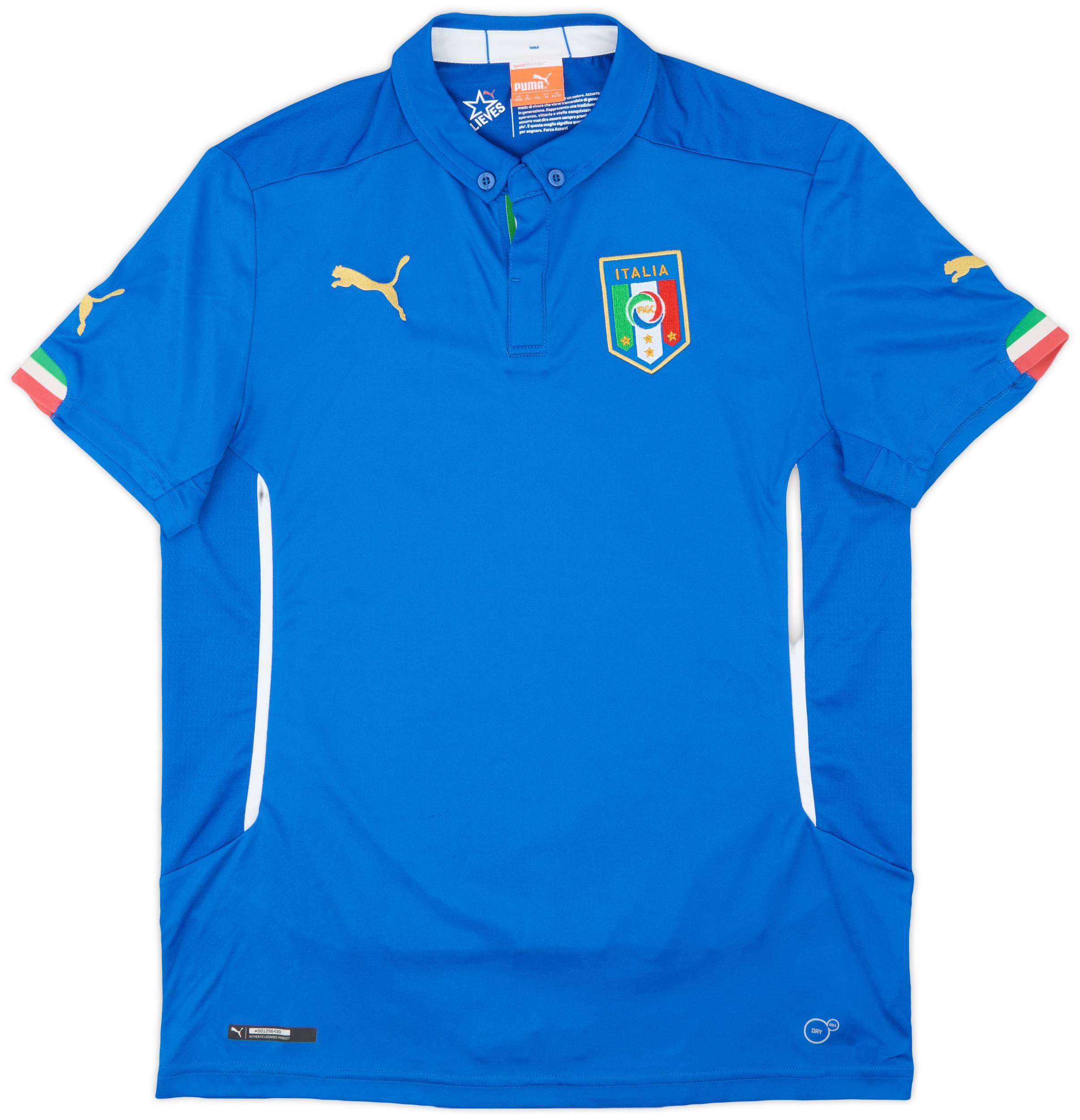2014-15 Italy Home Shirt - 9/10 - (XXL.Boys)