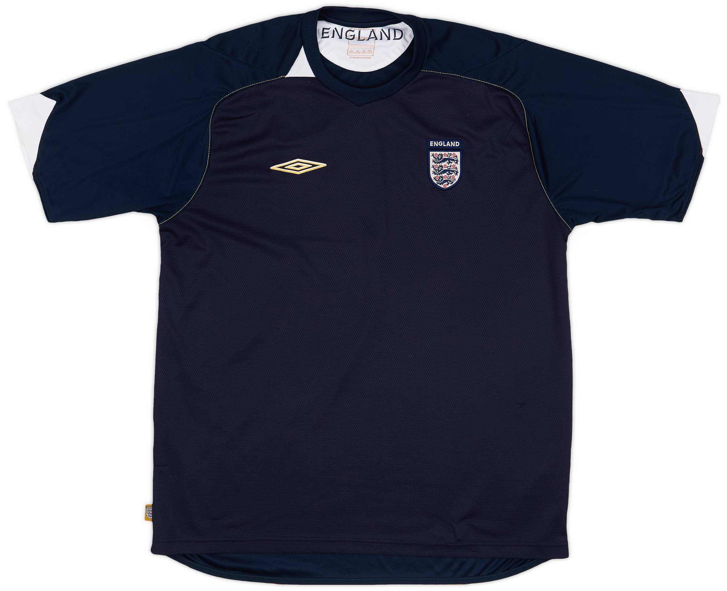 2004-05 England Umbro Training Shirt - 8/10 - (XL)