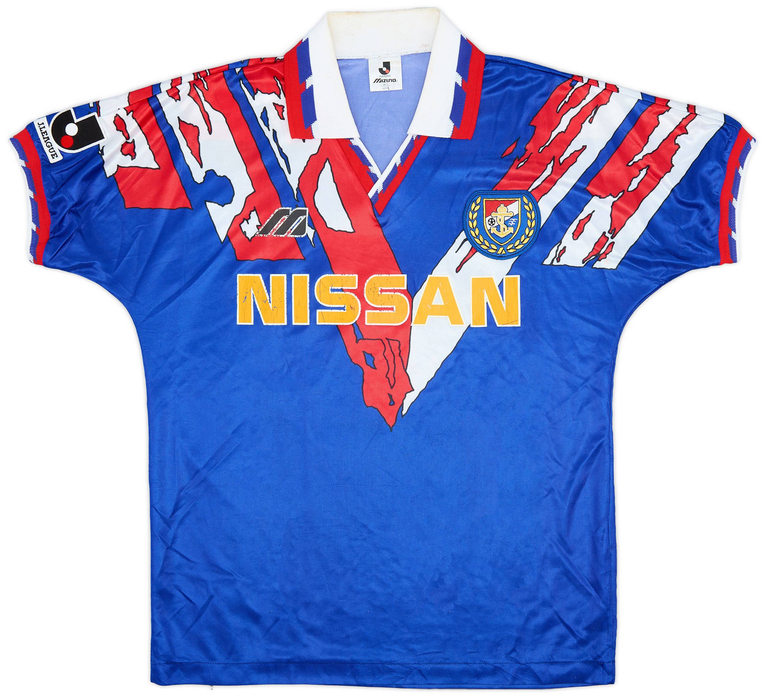 1993-94 Yokohama Marinos Home Shirt - 6/10 - (L)