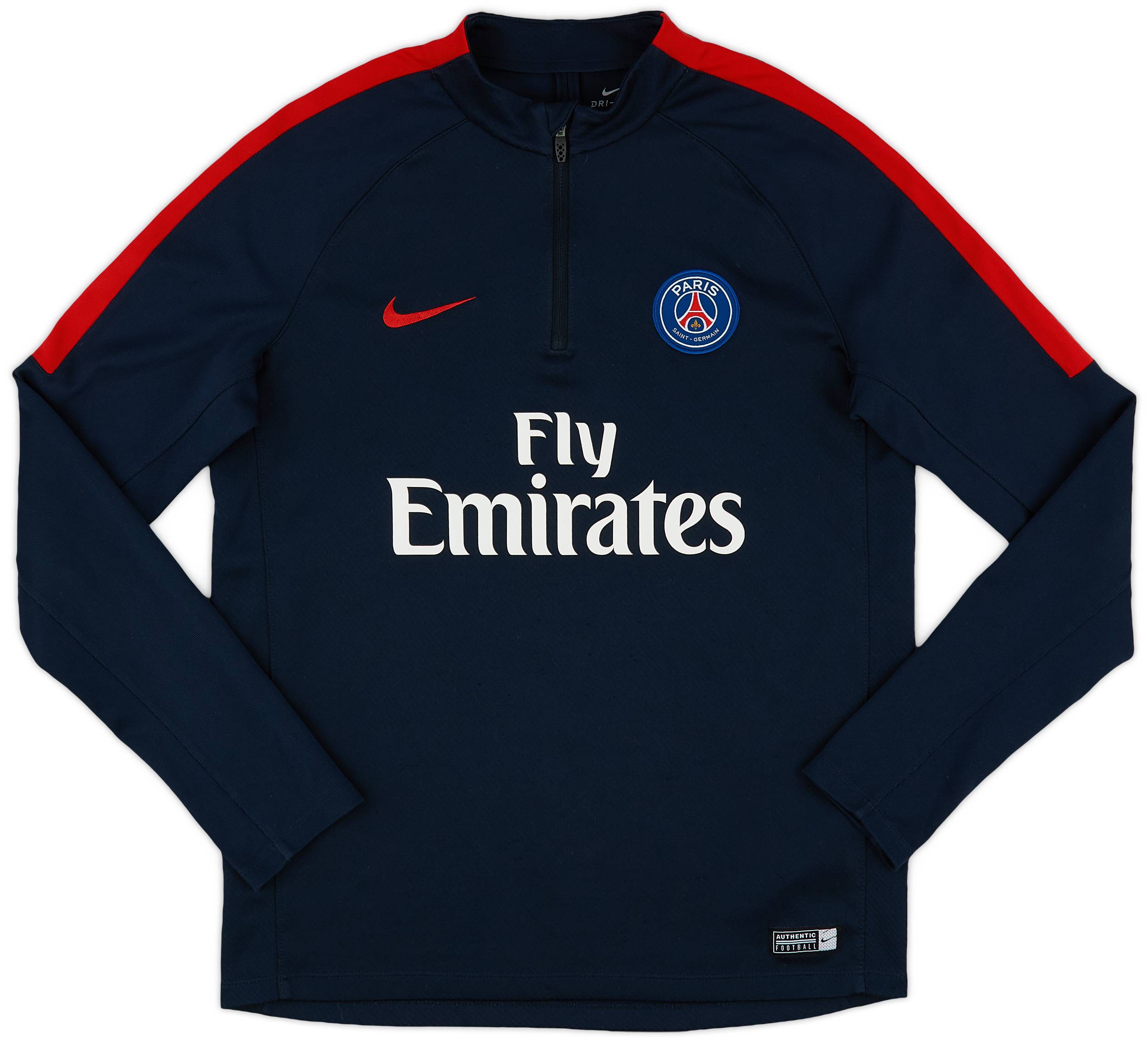 【レビューを書けば送料当店負担】 Paris 2017-18 Saint-Germain 8/10 - Top Training Zip 1/4 Nike ウェア