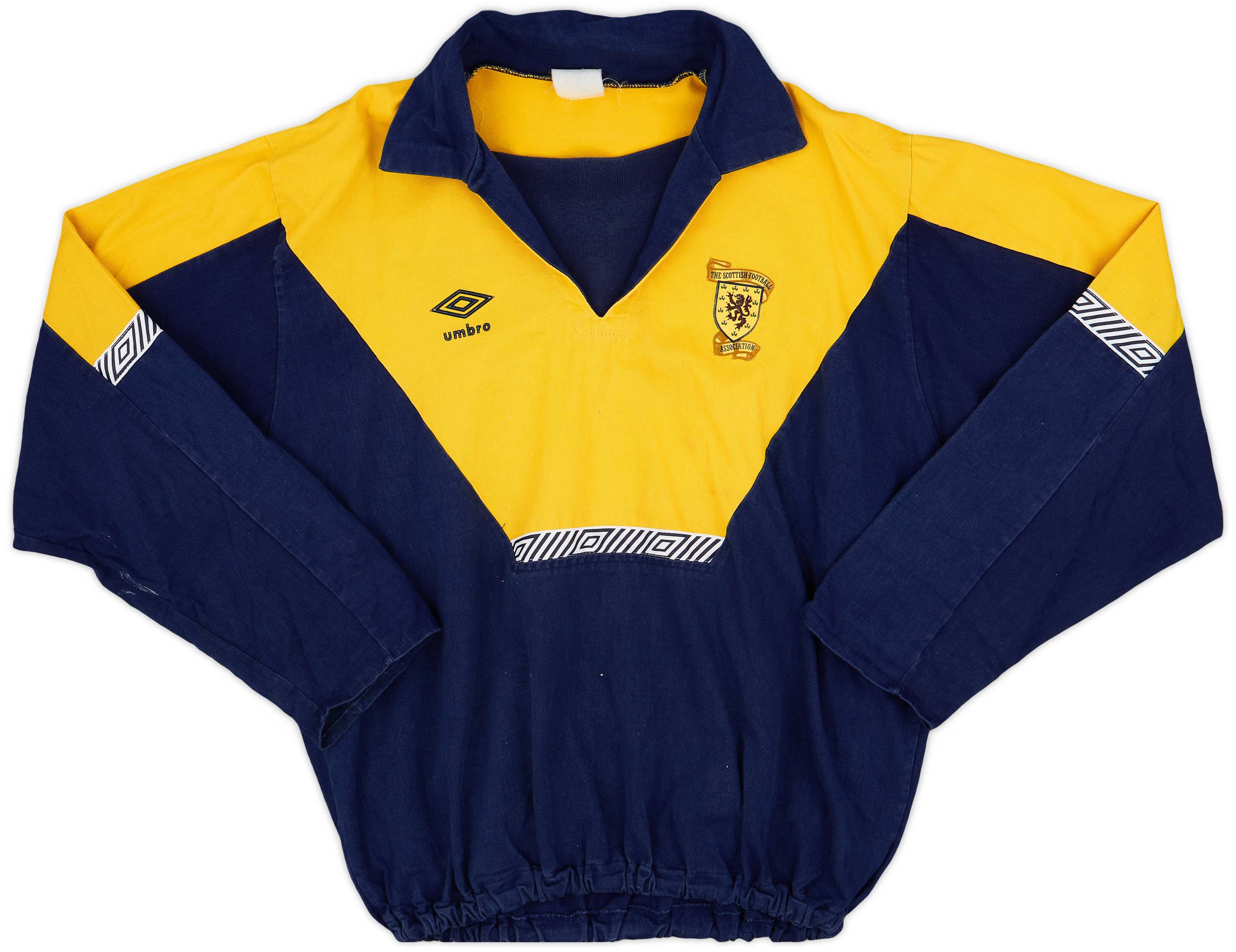 1990-92 Scotland Umbro Drill Top - 5/10 - (XXL)