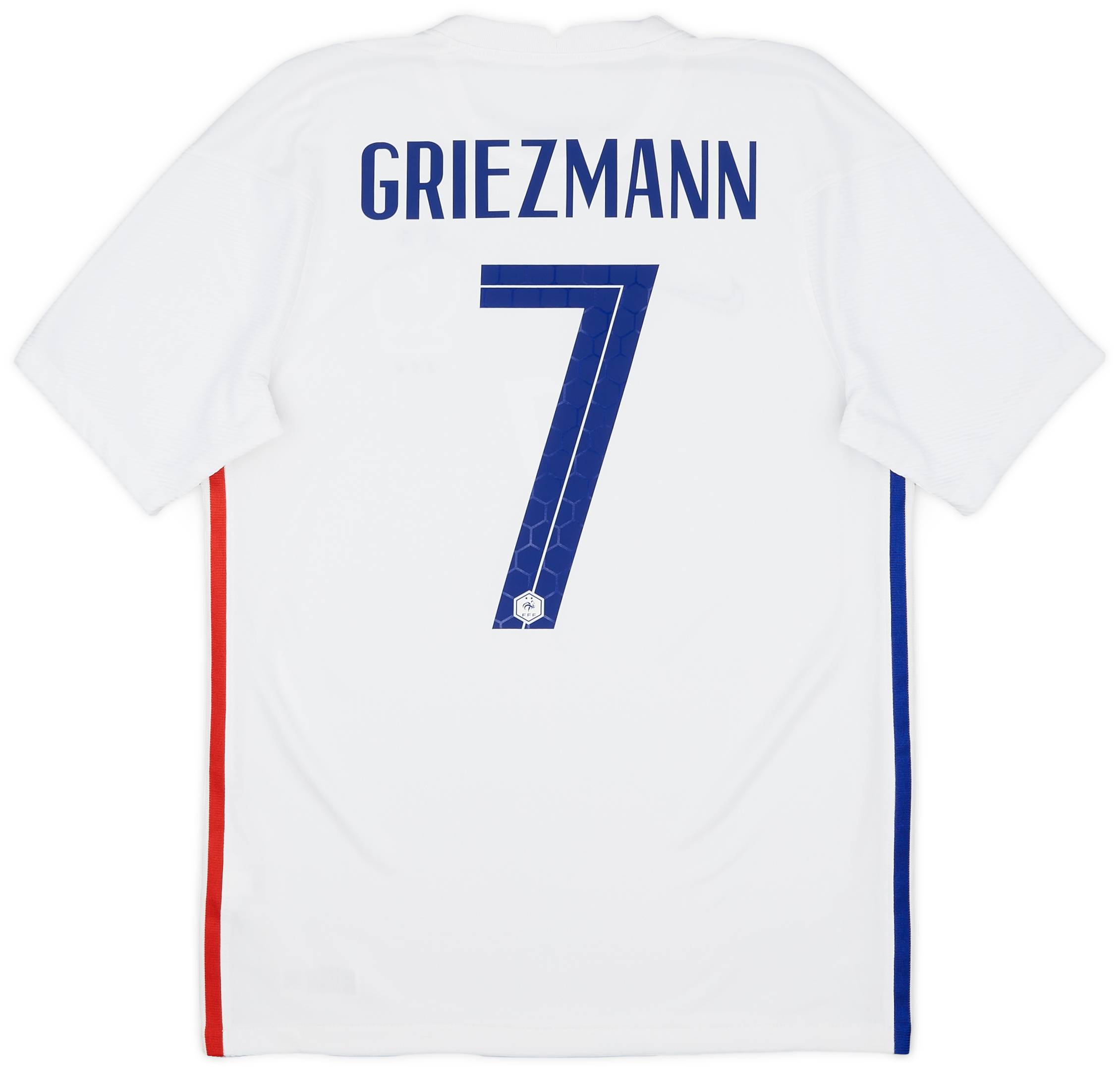 2020-21 France Away Shirt Mbappe #10 - 8/10 - (S)