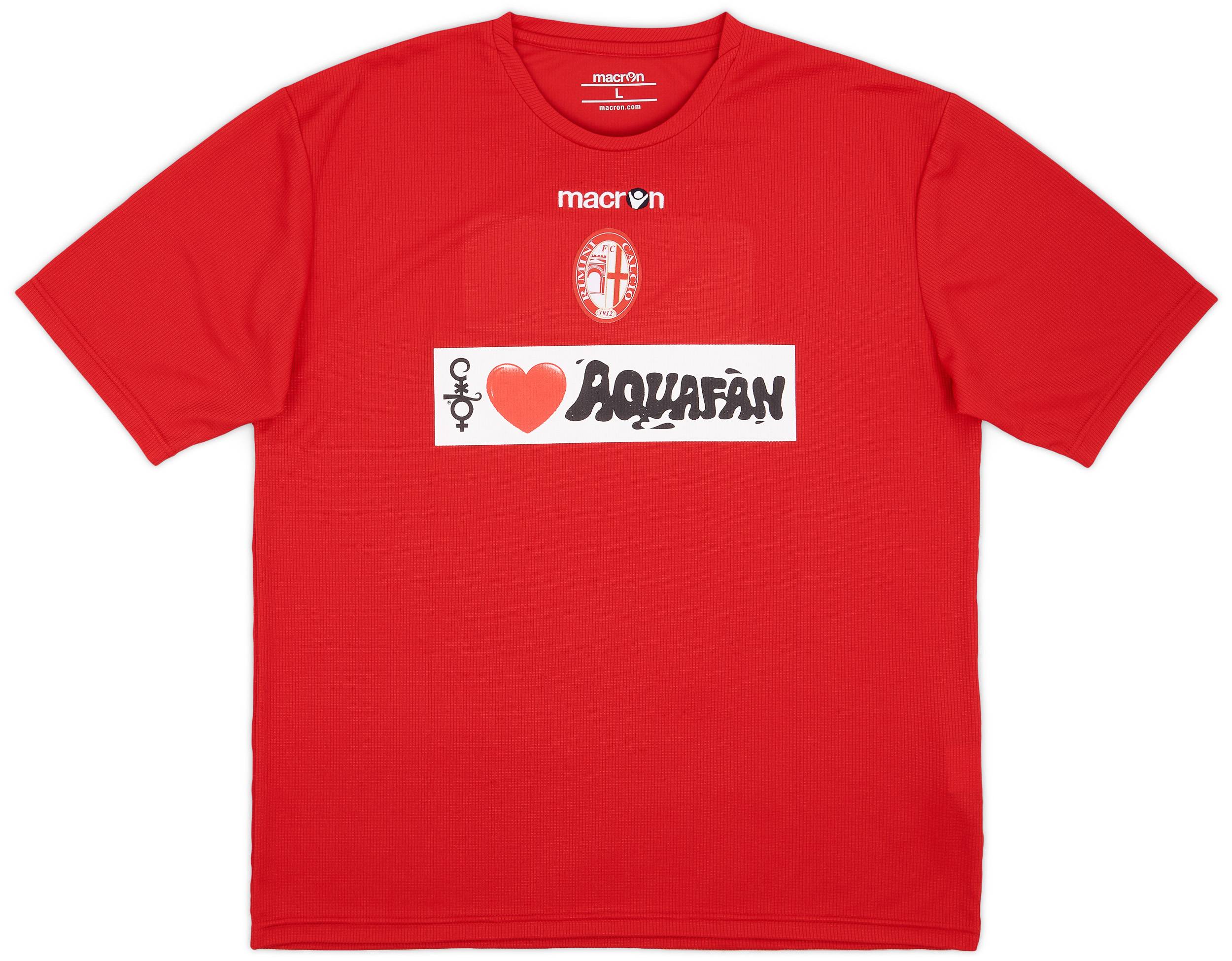 2013-14 Rimini Calcio Macron Training Tee - As New