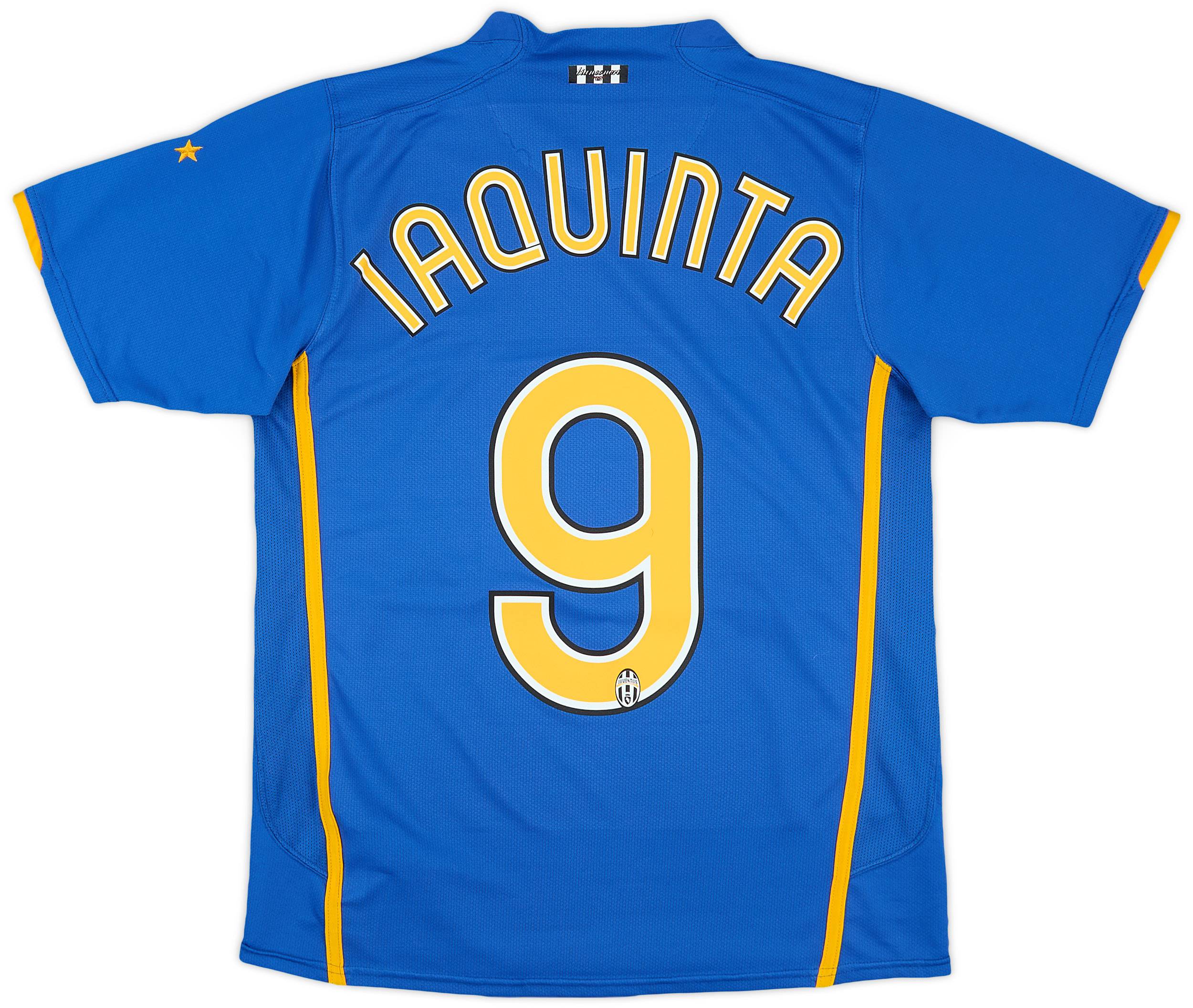 2007-08 Juventus Away Shirt Iaquinta #9 - 7/10 - (S)
