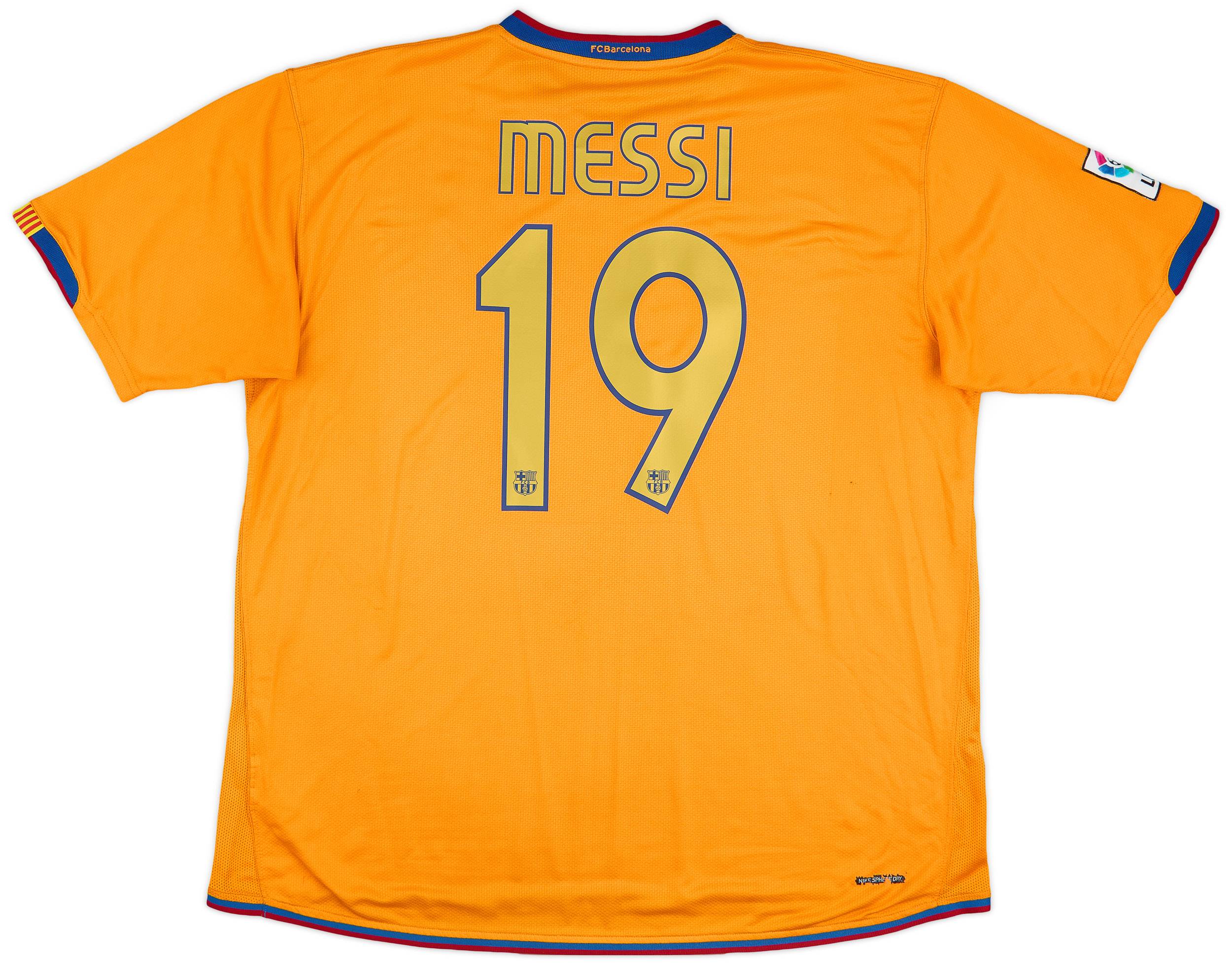 2006-08 Barcelona Away Shirt Messi #19 - 5/10 - (XXL)