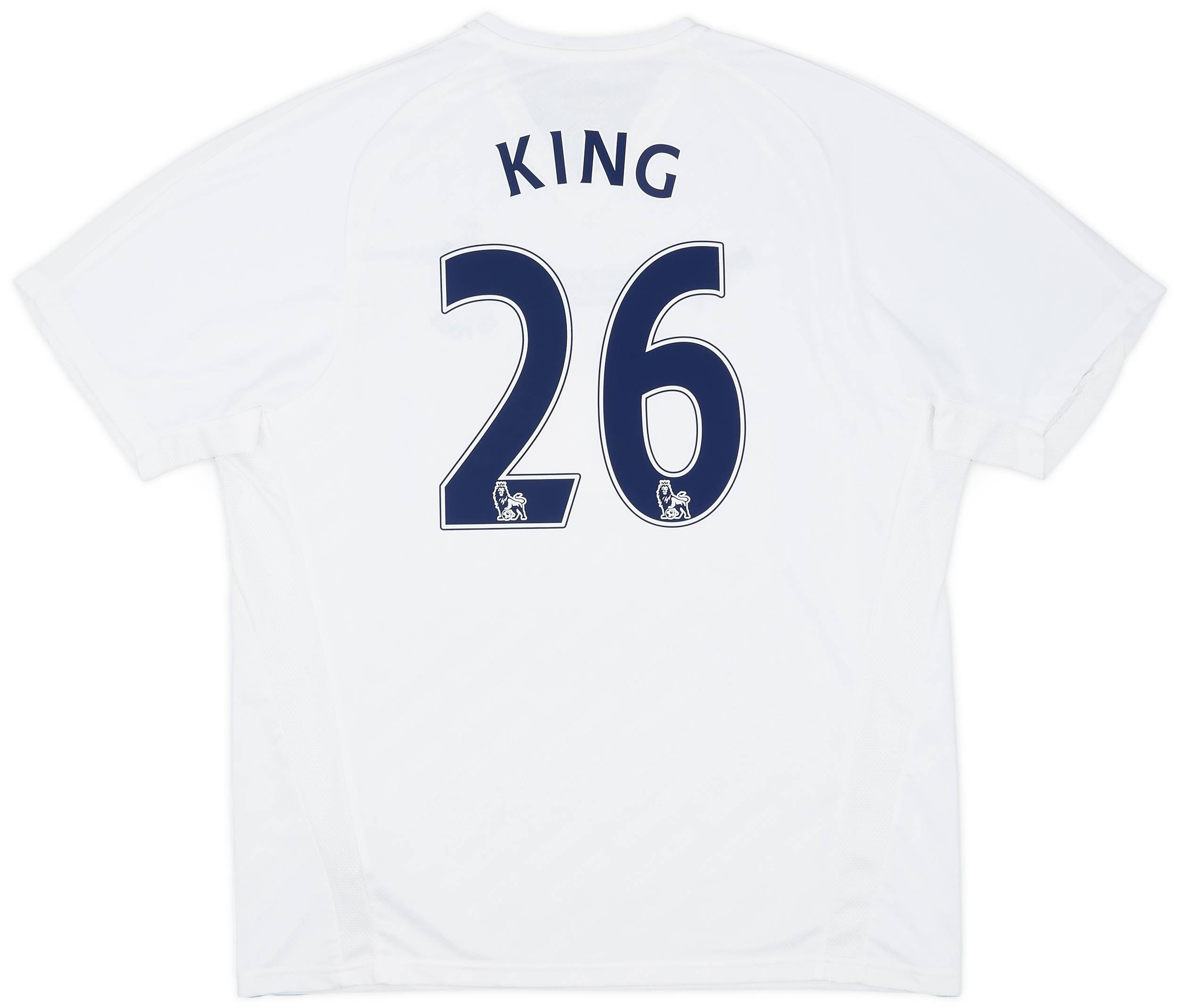 2007-08 Tottenham 'Carling Cup Final' Home Shirt King #26 - 8/10 - (XXL)