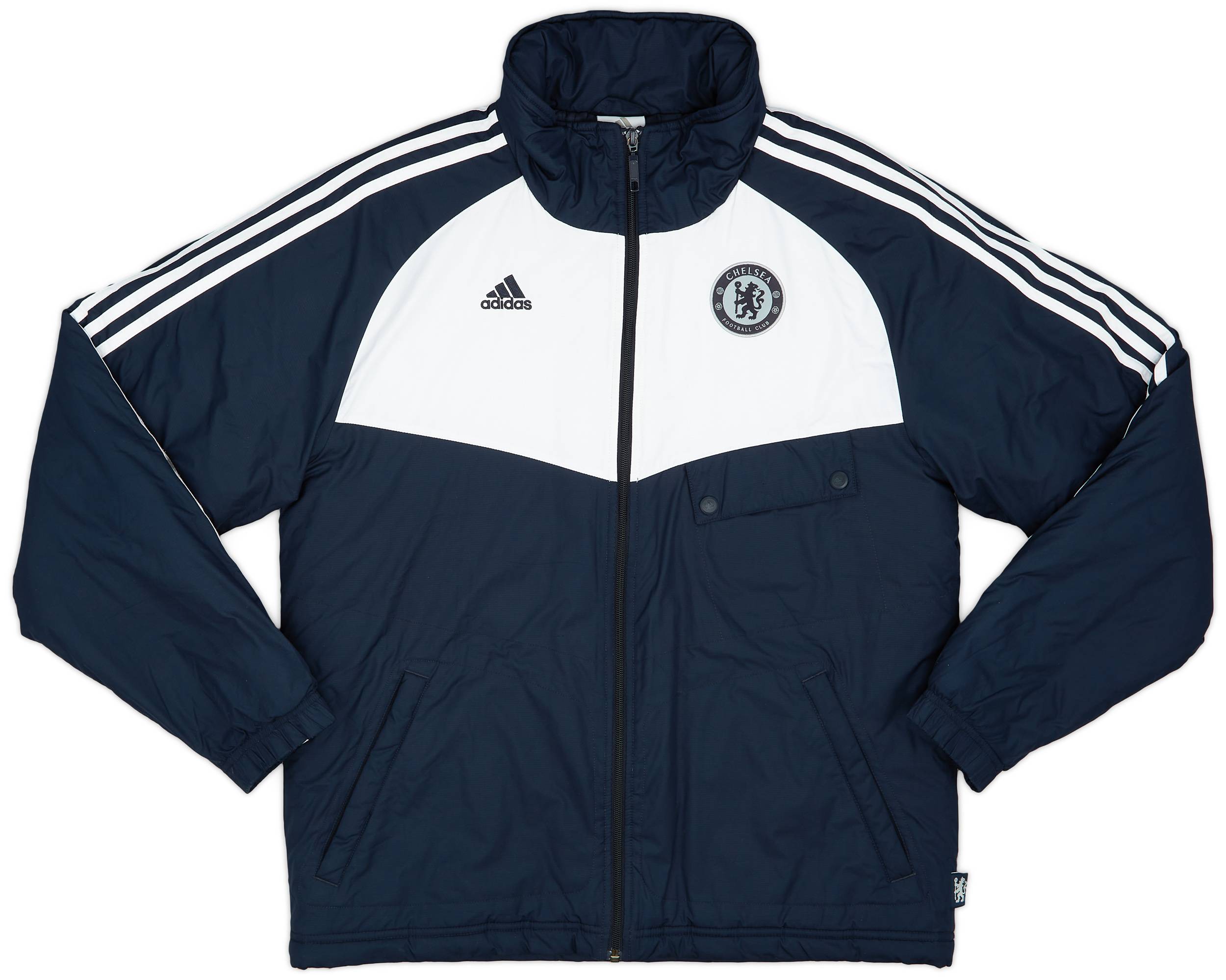 2009 10 Chelsea adidas Padded Bench Coat 9 10 S