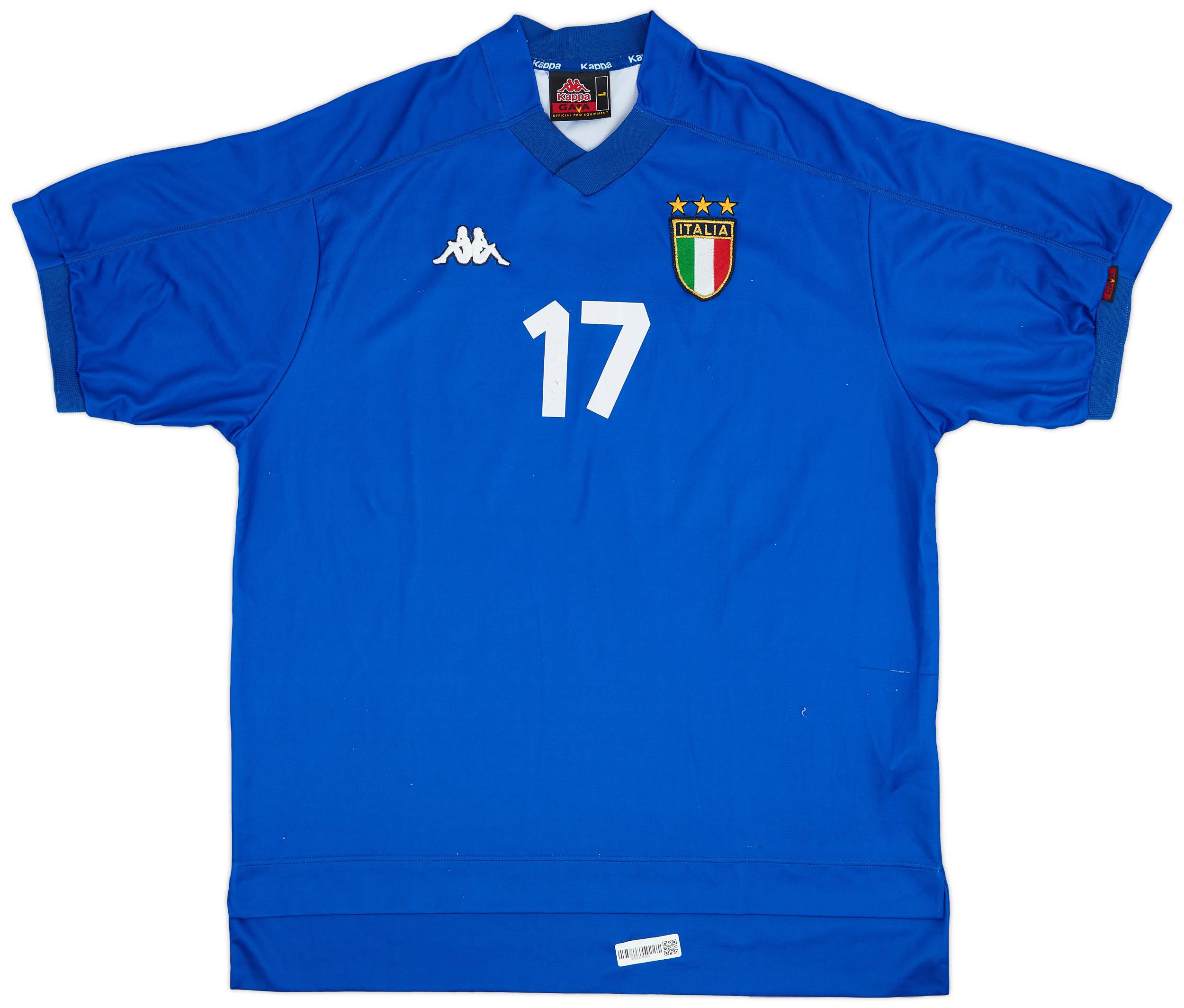 1998-99 Italy Home Shirt #17 - 5/10 - (L)