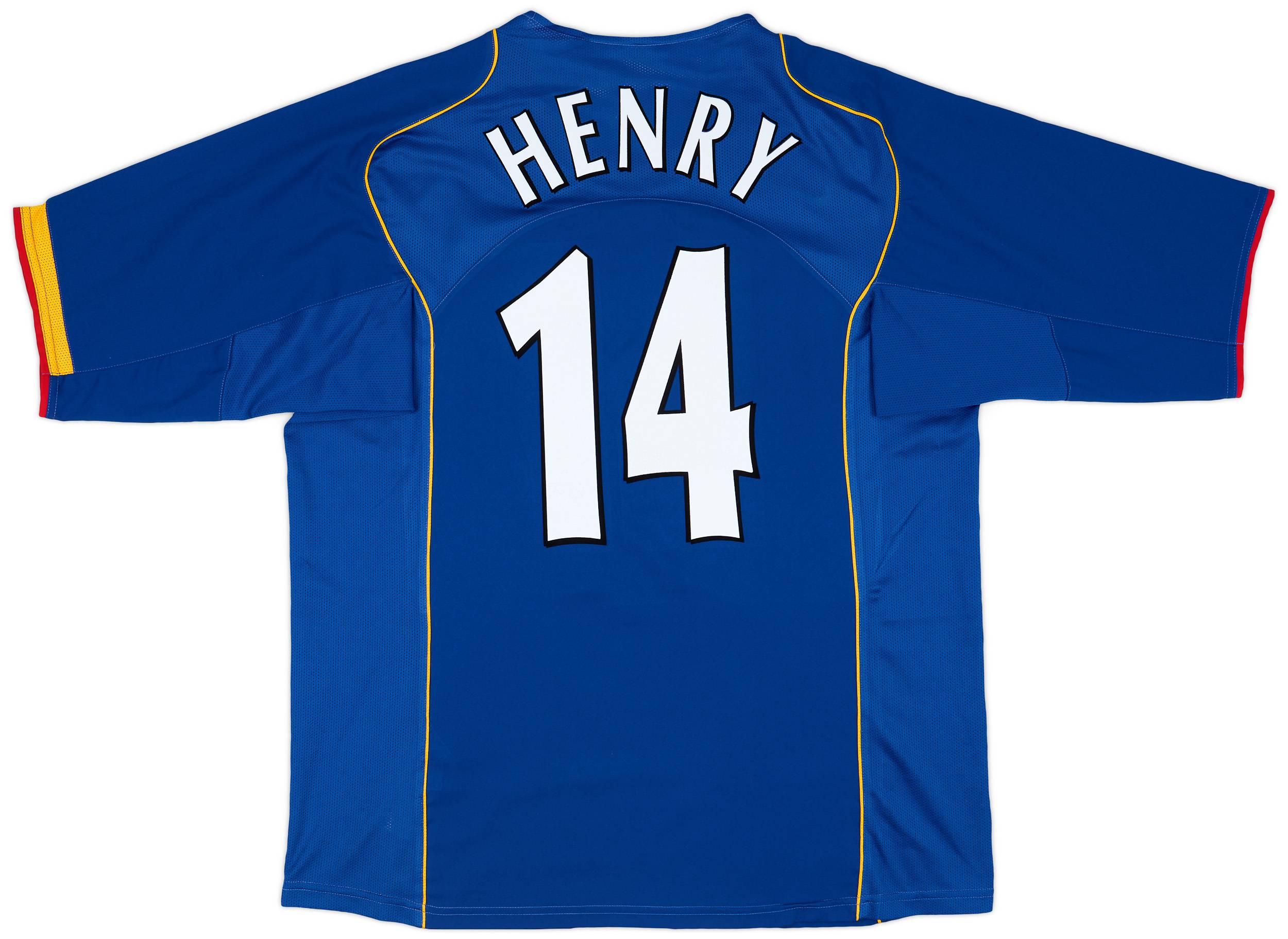 2004-06 Arsenal Away Shirt Henry #14 - 8/10 - (L)