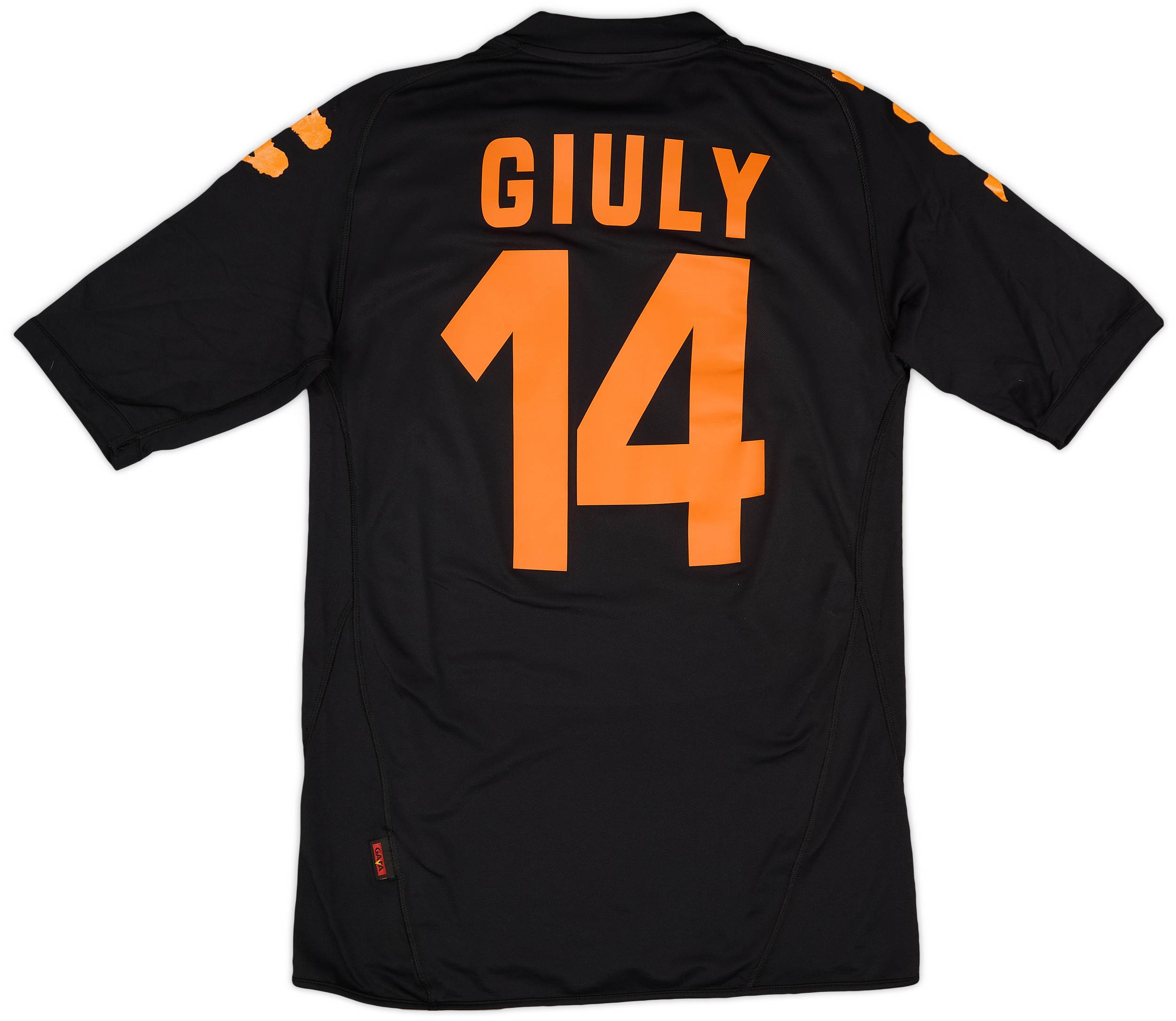 2007-08 Roma Third Shirt Giuly #14 - 6/10 - (L)