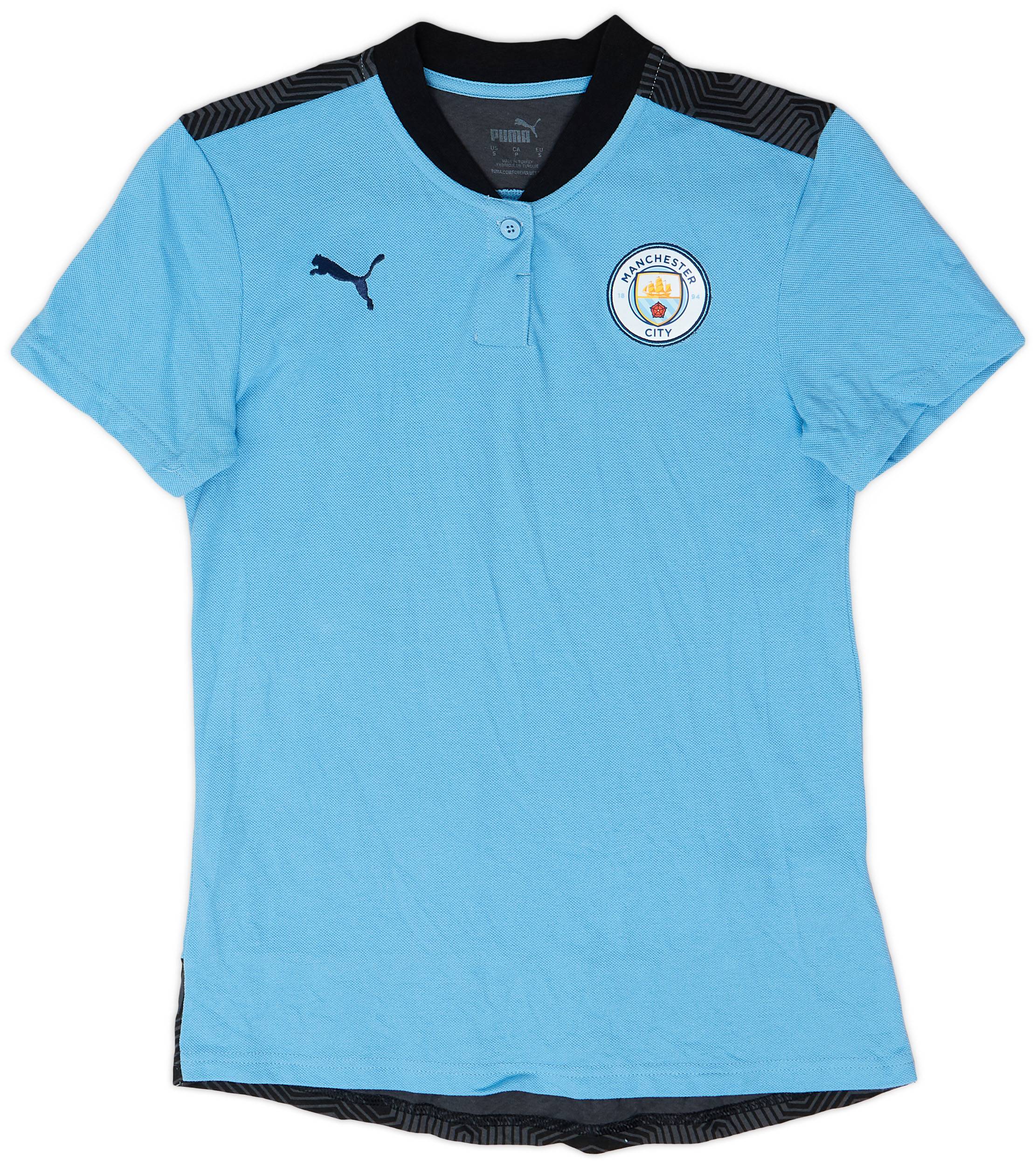2020-21 Manchester City Puma Polo Shirt - 9/10 - (XS)