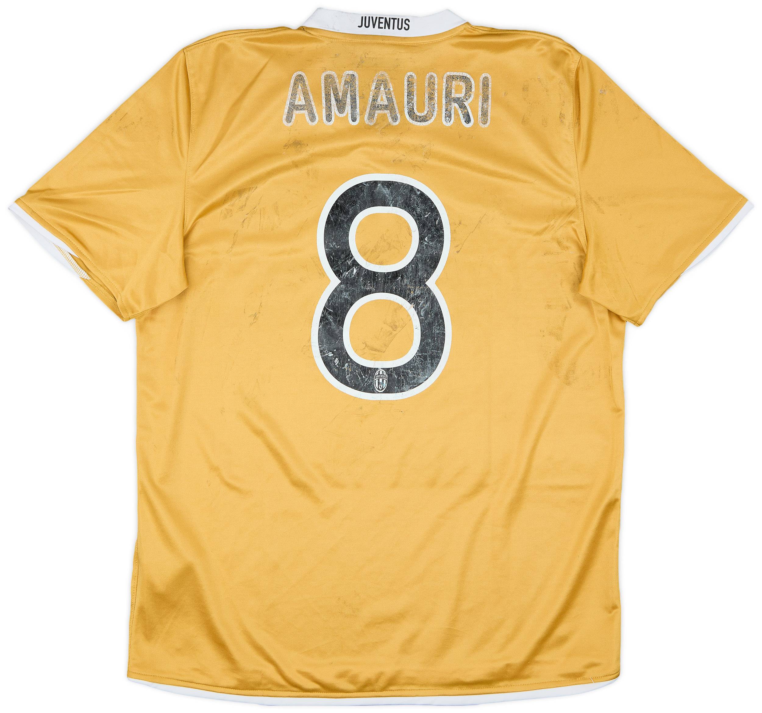2008-09 Juventus Away Shirt Amauri #8 - 4/10 - (L)