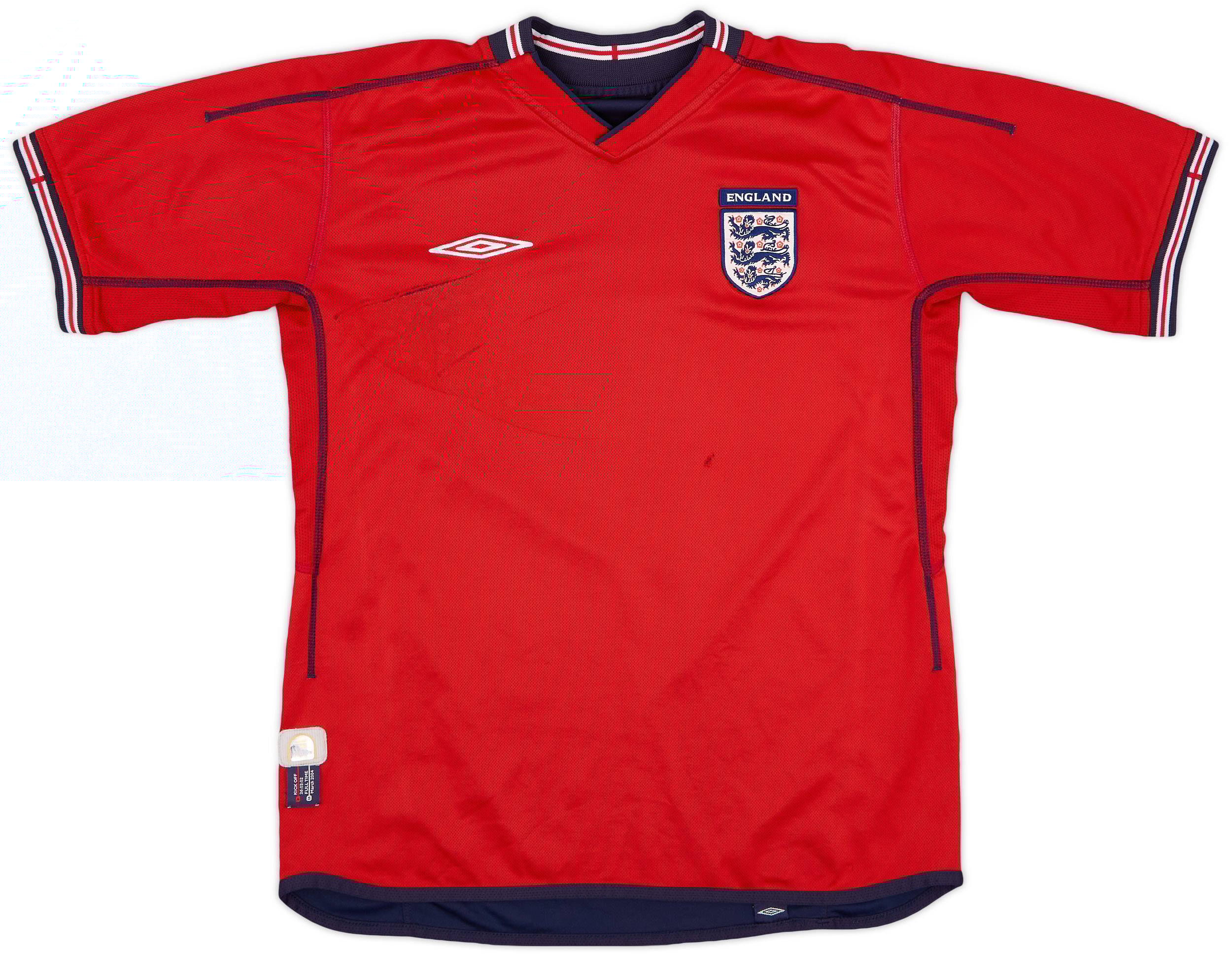 2002-04 England Away Shirt - 5/10 - (M)