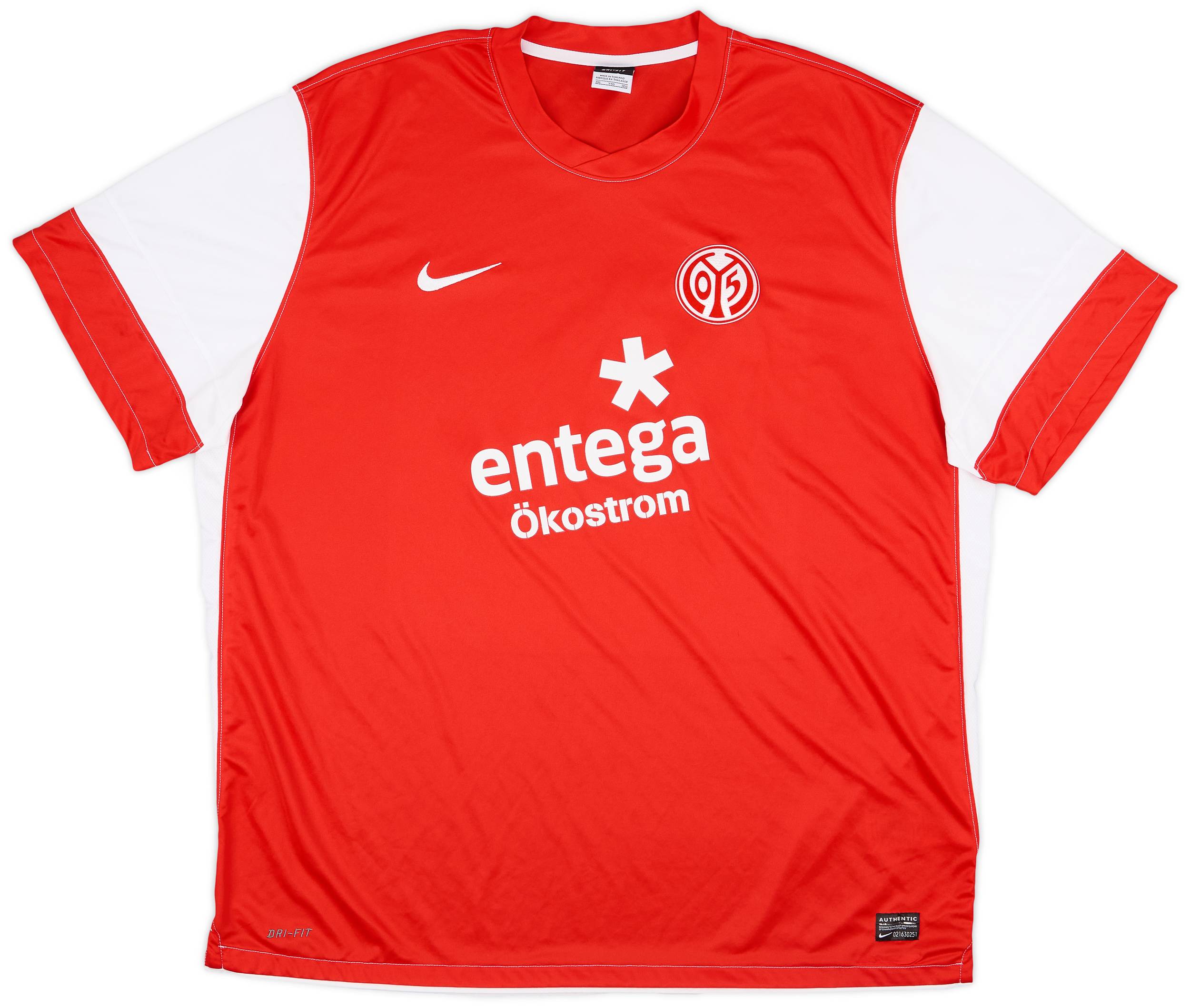 2011-12 FSV Mainz Home Shirt - 10/10 - (3XL)