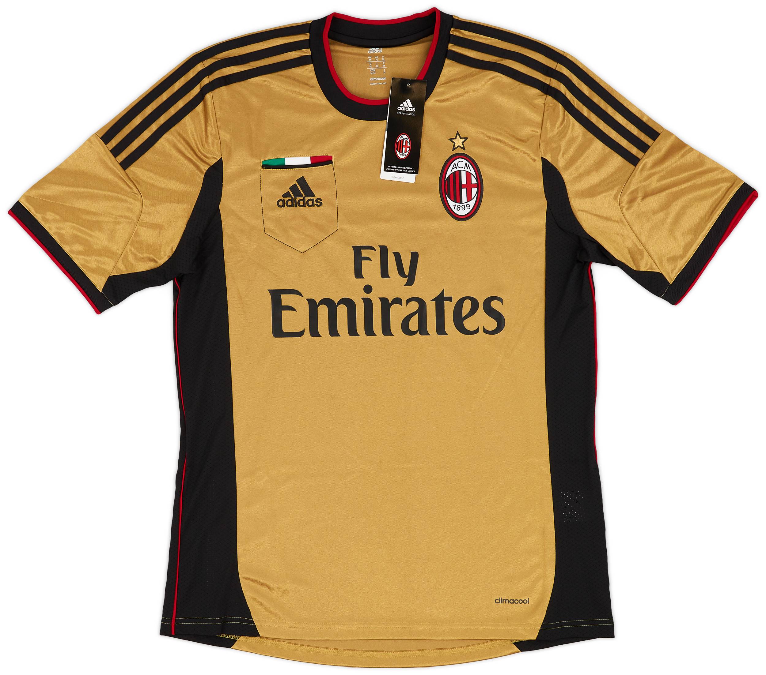 宅配 AC 2013-14 Milan (M) Shirt Third ウェア
