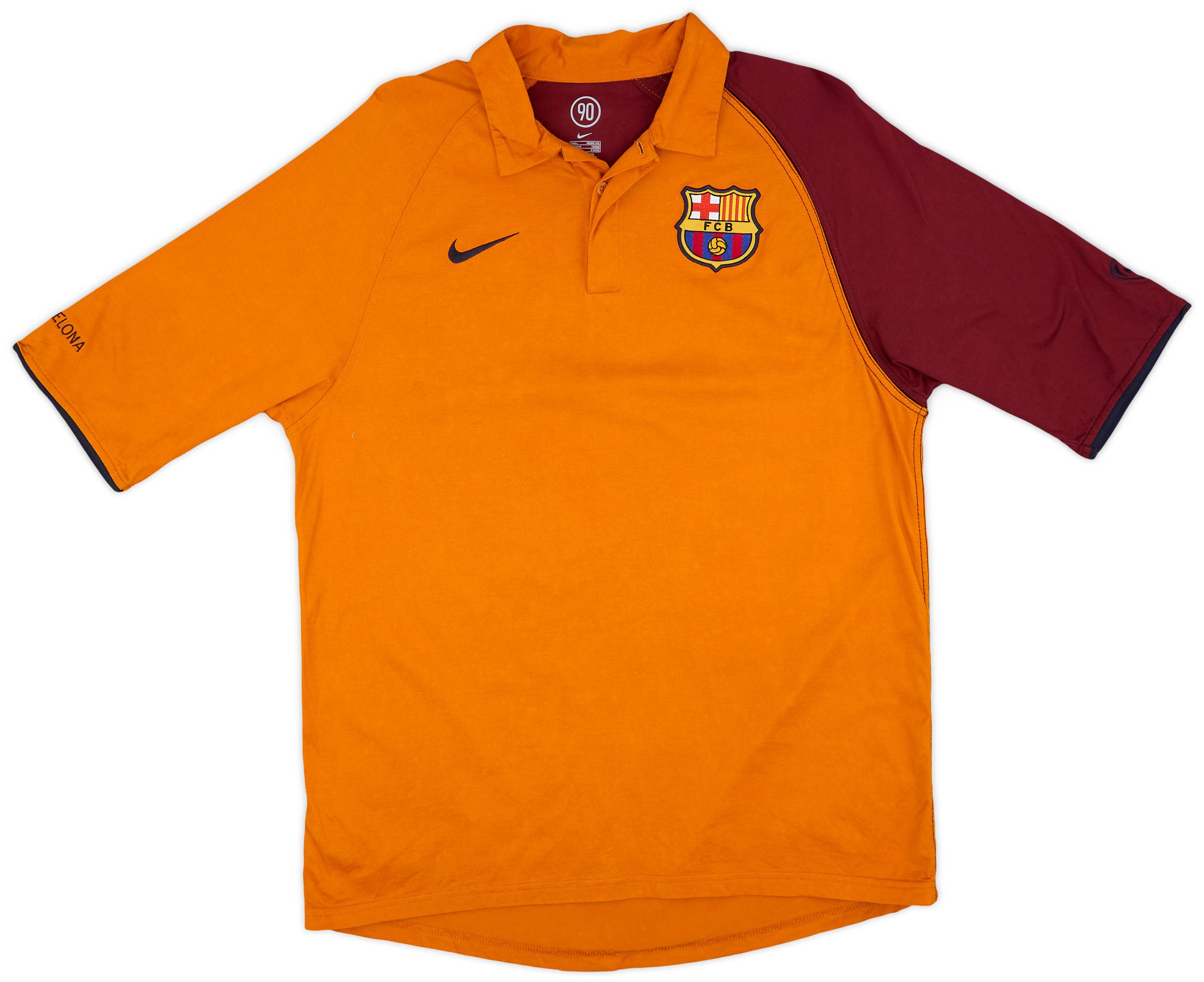 2004-05 Barcelona Nike Polo Shirt - 9/10 - (L)