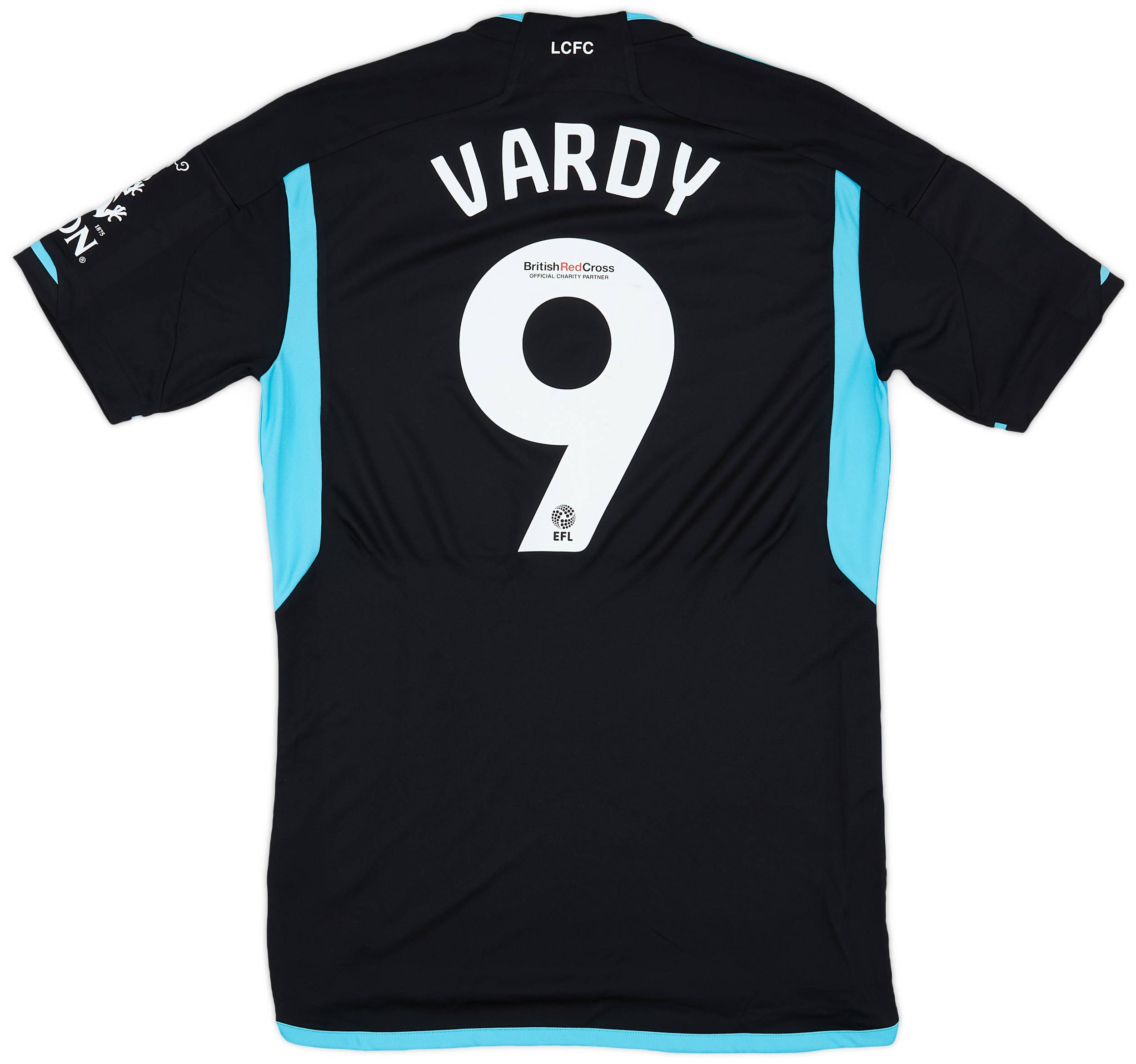 2023-24 Leicester Match Issue Away Shirt Vardy #9