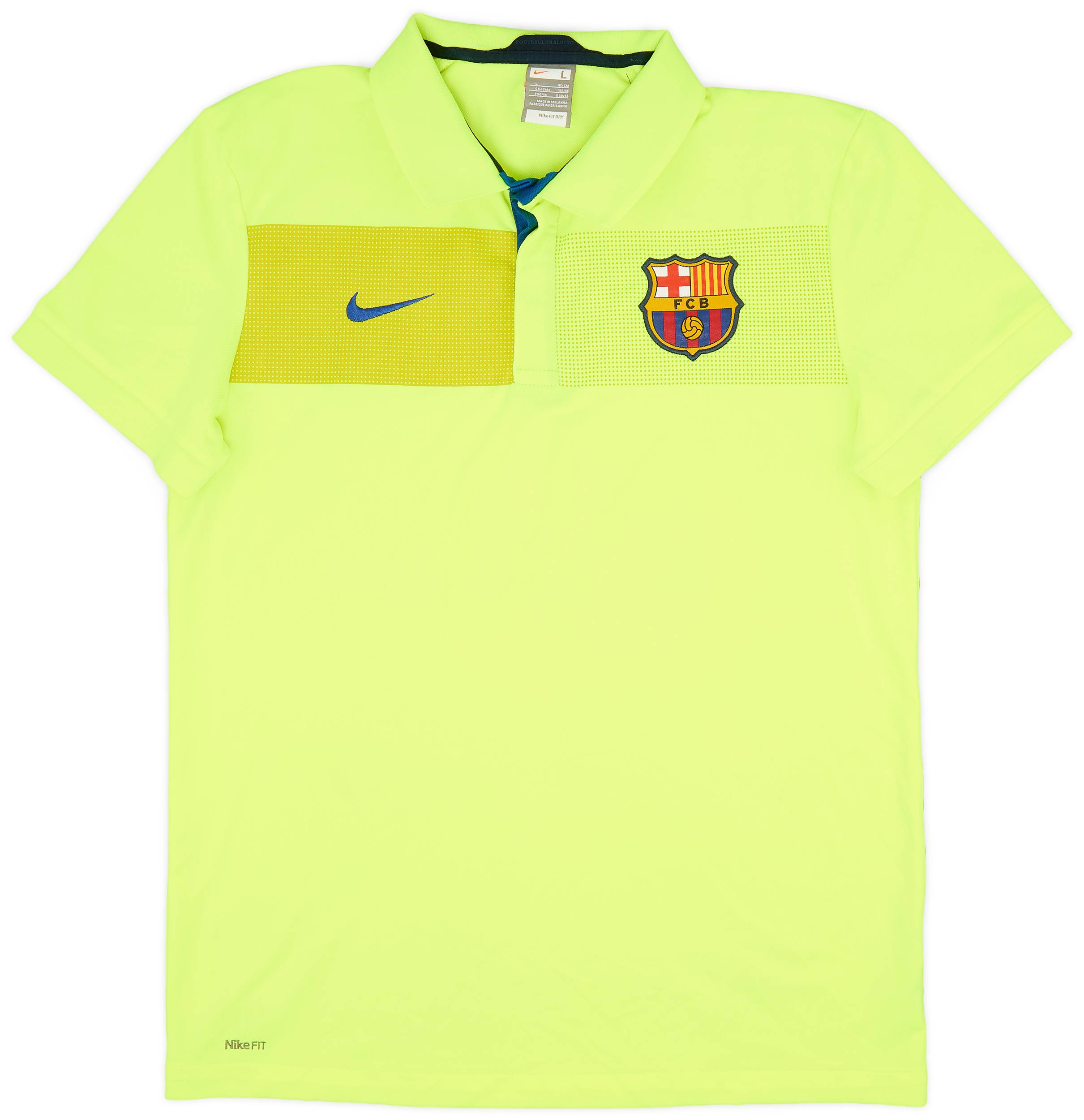 2009-10 Barcelona Nike Polo Shirt - 9/10 - (L)