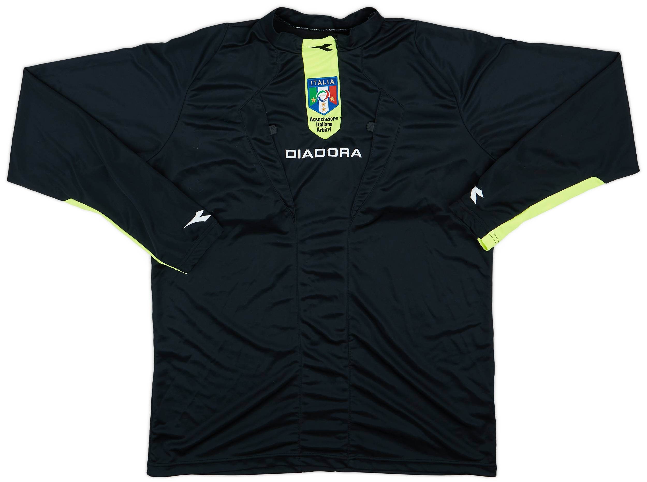 2009-10 Italy Diadora Referee L/S Shirt - 8/10 - (L)