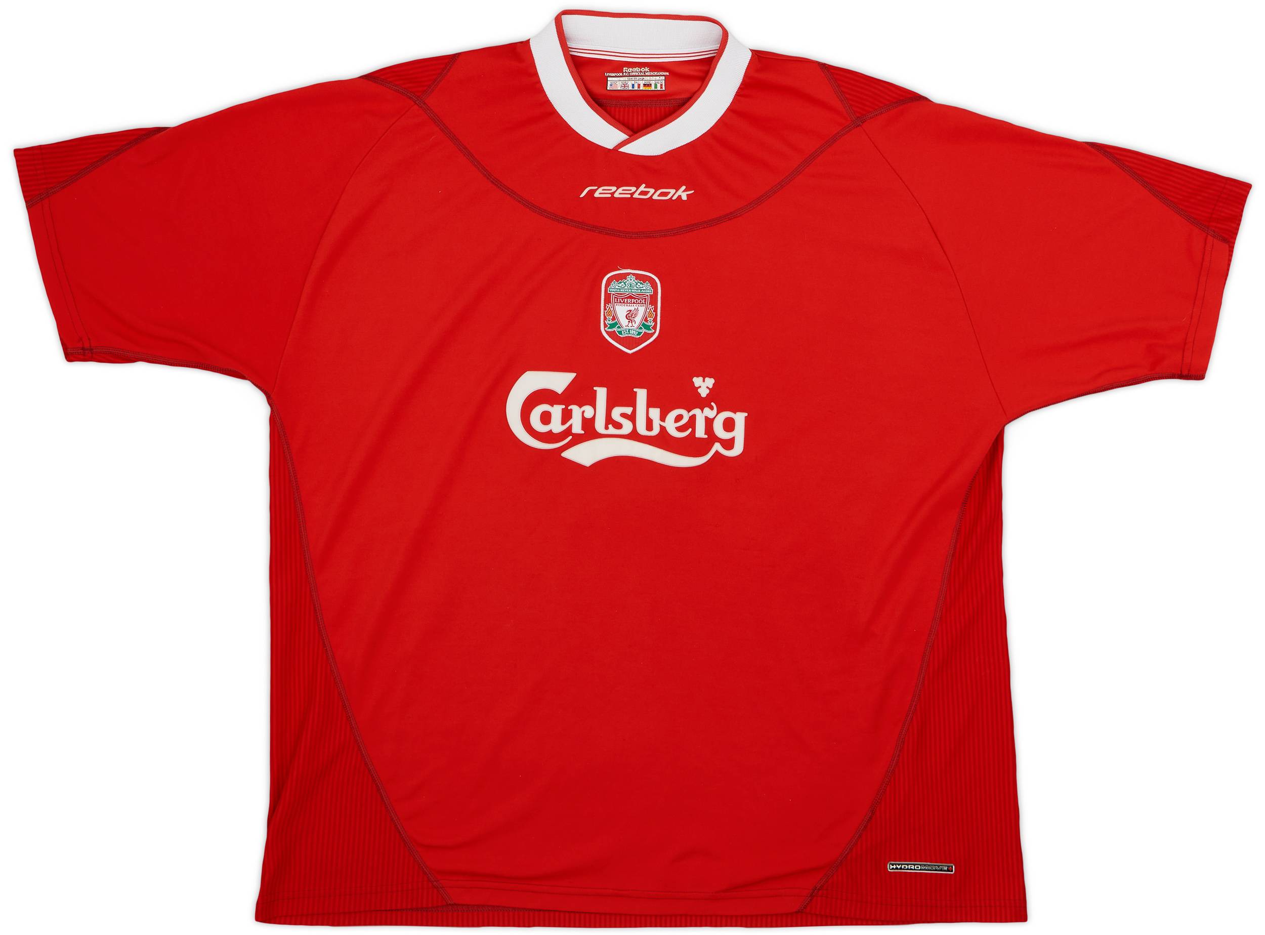 リバプール　02/04 オーウェン 10番 シャツ M 2002-04 Liverpool Home Shirt Owen #10 - 8/10 - (XXL)
