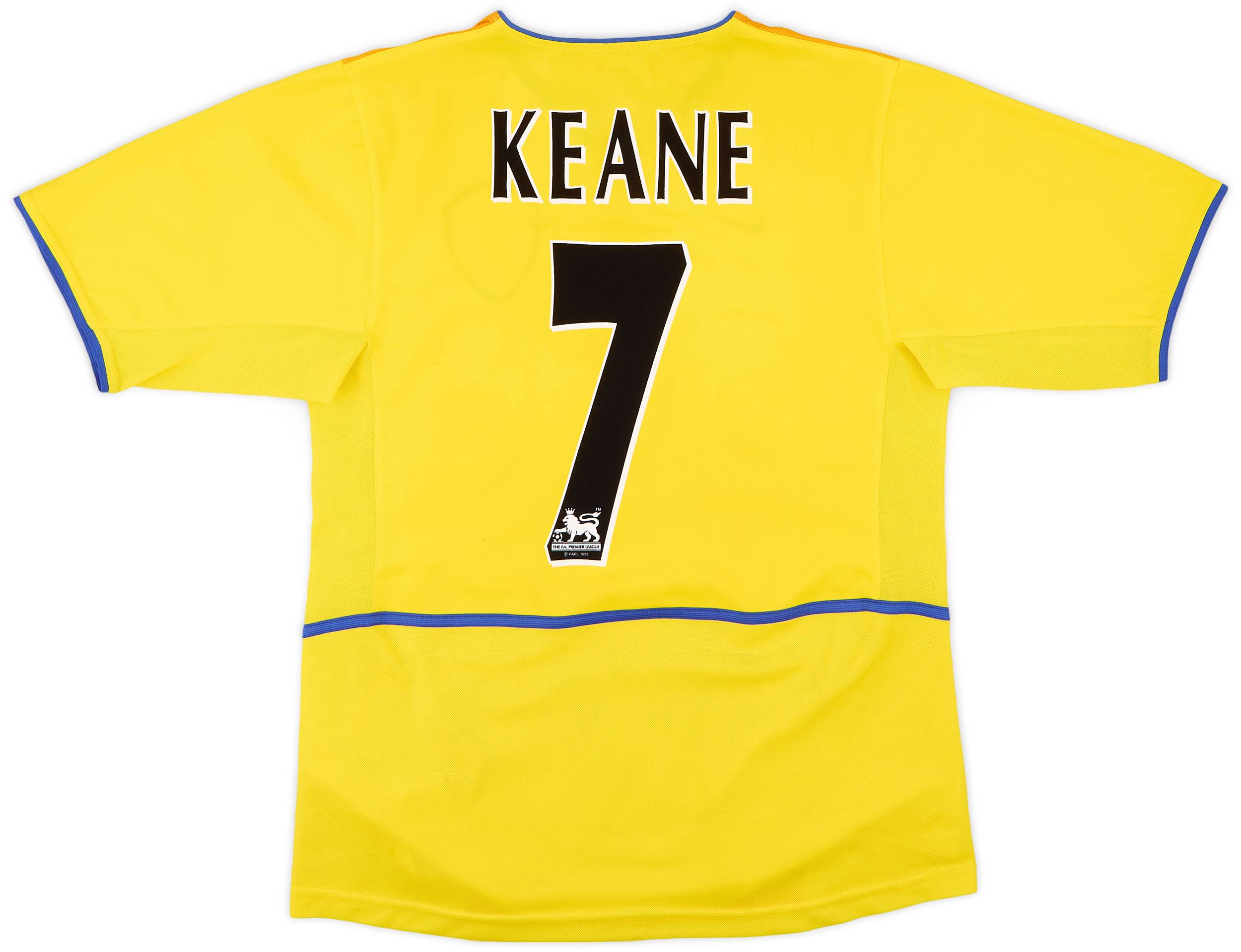 2002-03 Leeds United Away Shirt Keane #7 - 8/10 - (S)