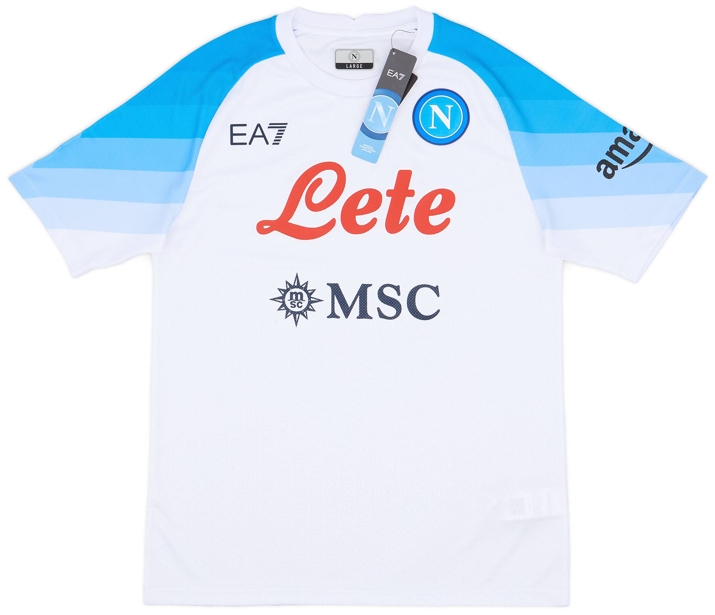 2022-23 Napoli Authentic Away Shirt
