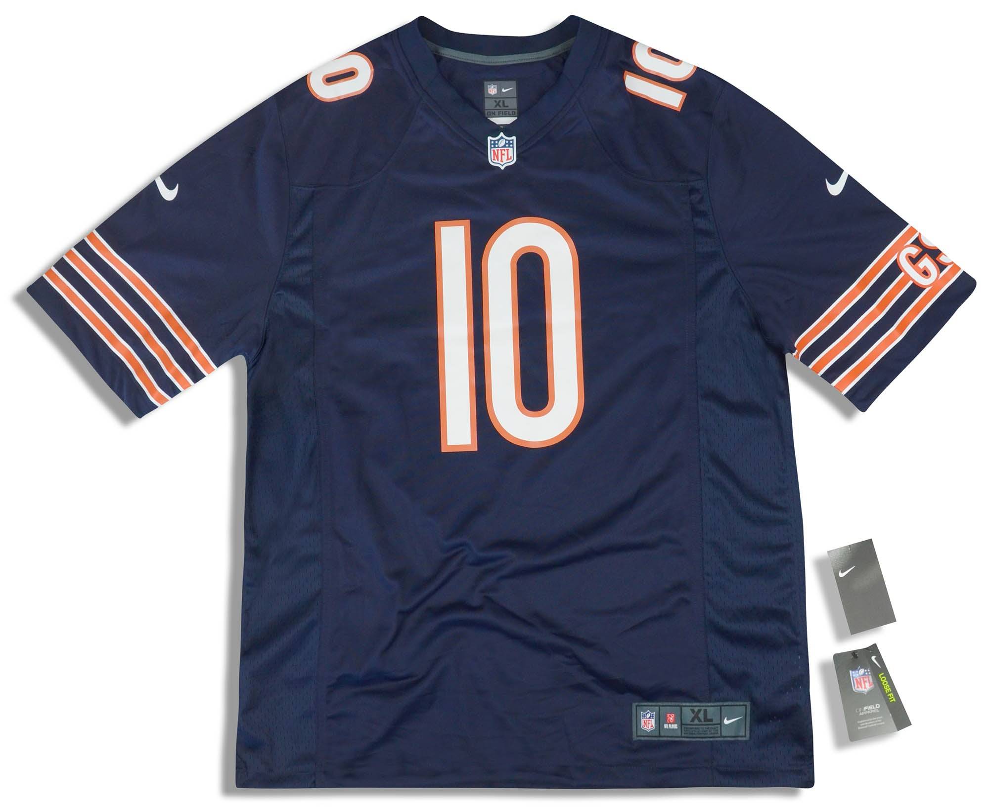 2018 19 Chicago Bears Trubisky 10 Nike Game Jersey Home XL W Tags