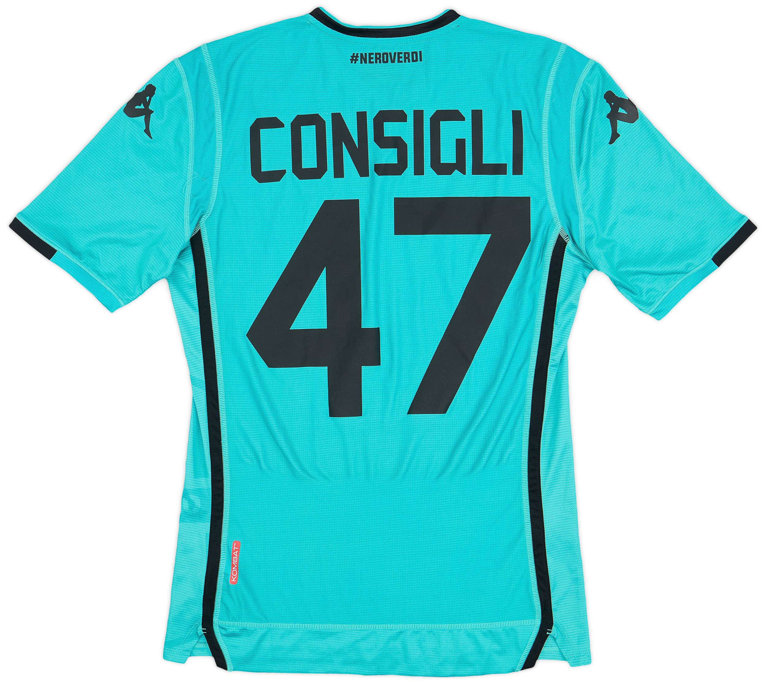 2018-19 Sassuolo GK Shirt Consigli #47 - 9/10 - (L)