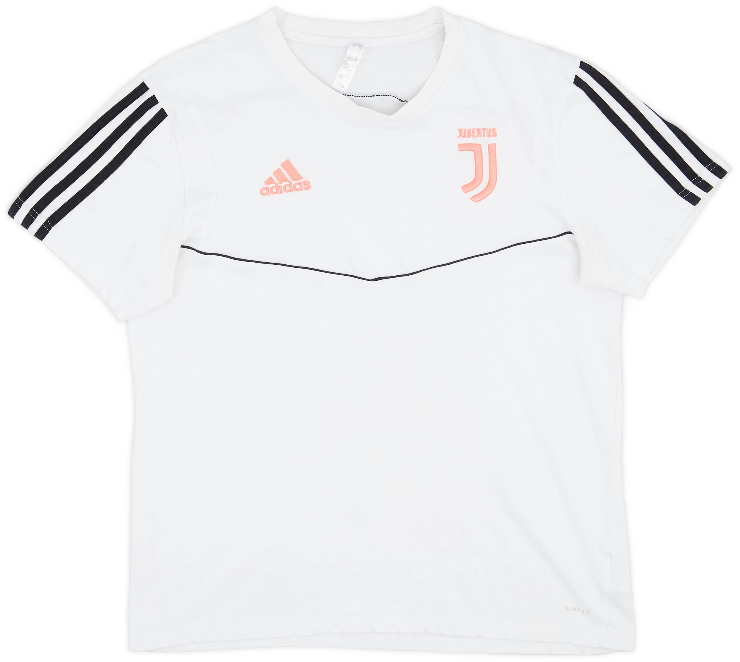 2019-20 Juventus adidas Cotton Tee - 6/10 - (M)
