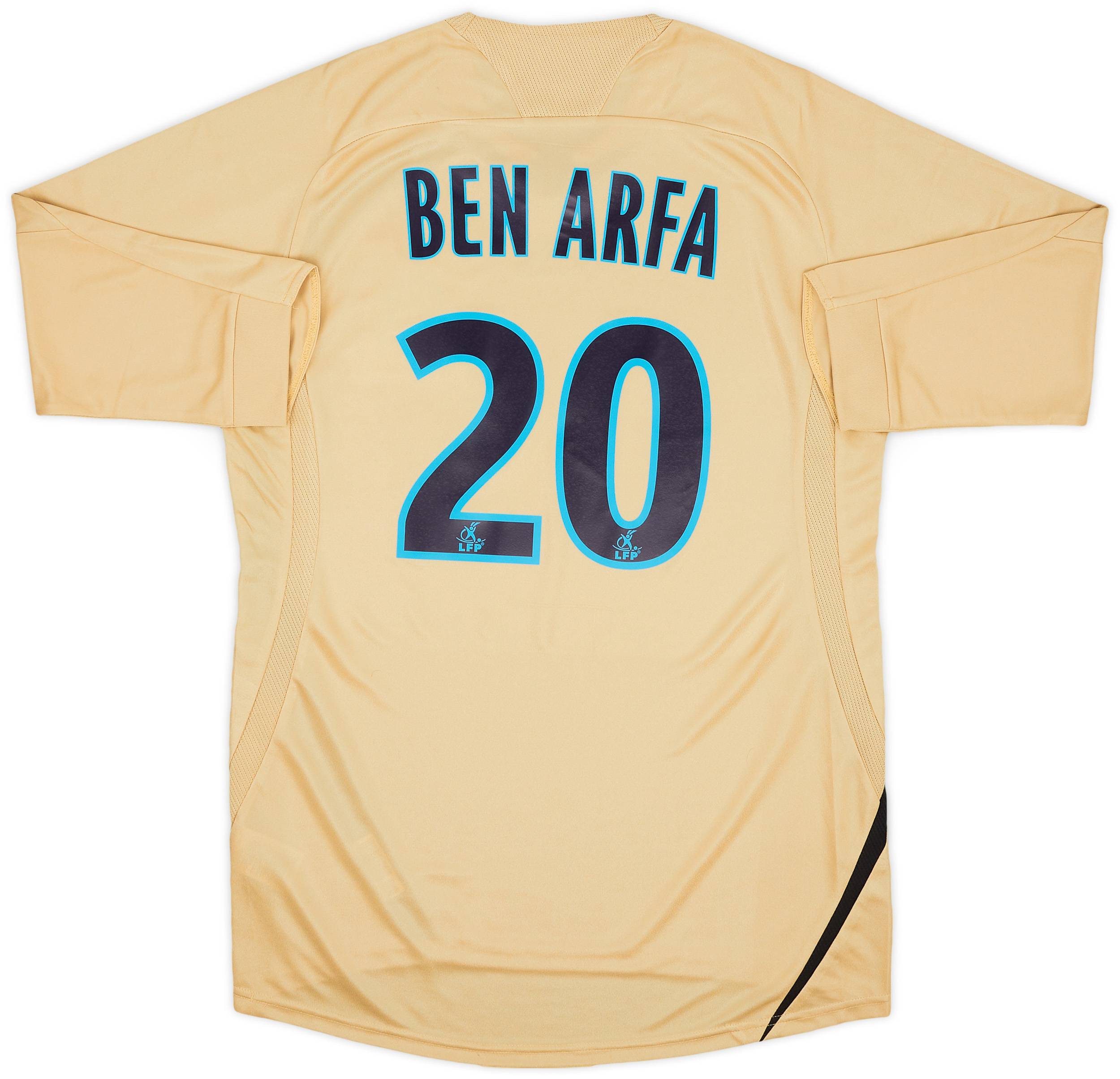 2008-09 Olympique Marseille Authentic Third Shirt Ben Arfa #20 - 8/10 - (L)