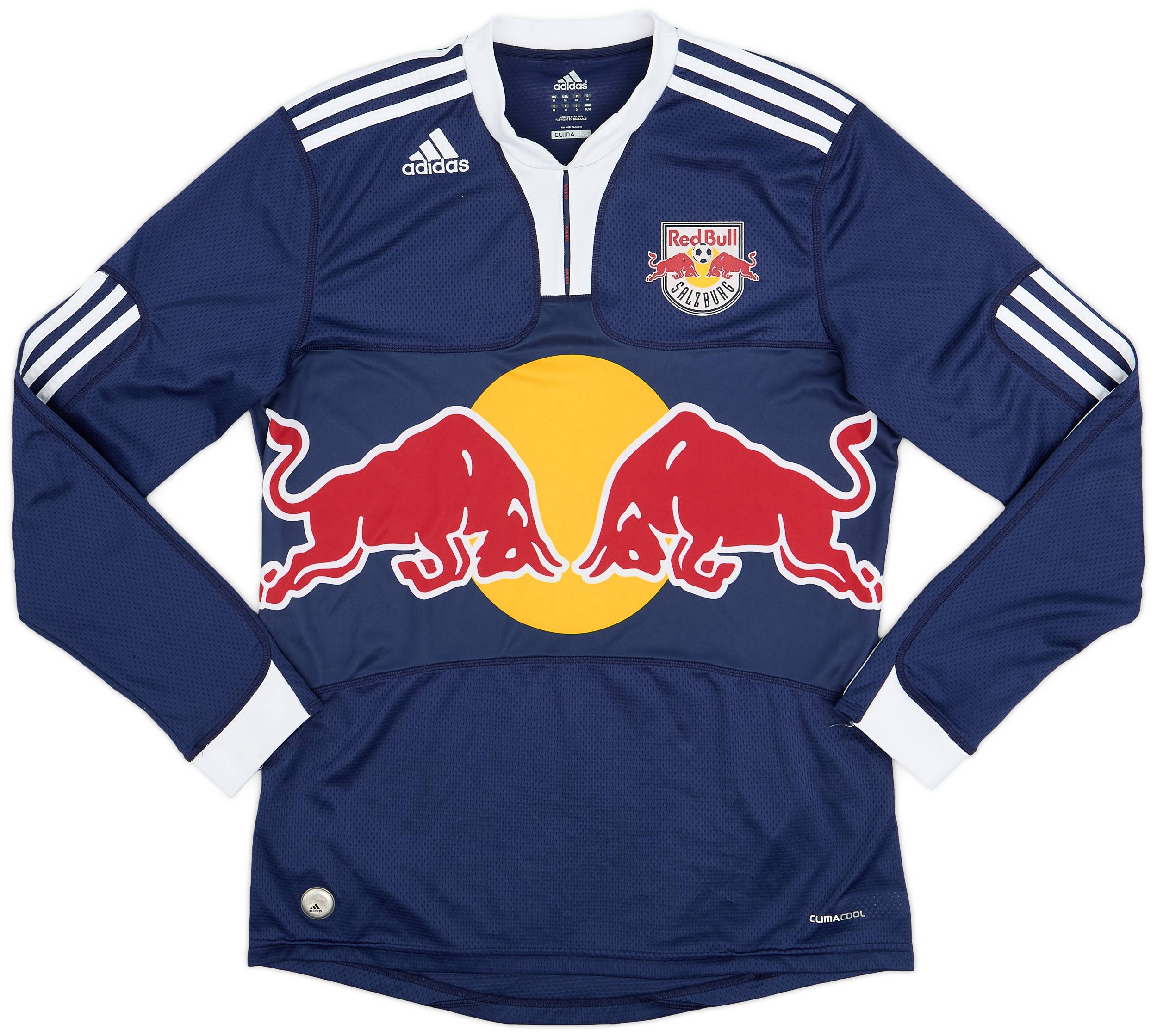 2010-11 Red Bull Salzburg Away L/S Shirt - 8/10 - (M)