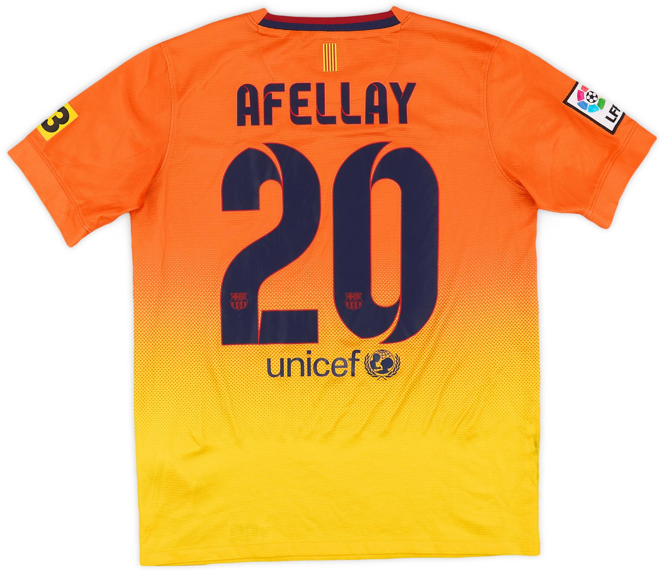 Barcelona yellow orange jersey deals