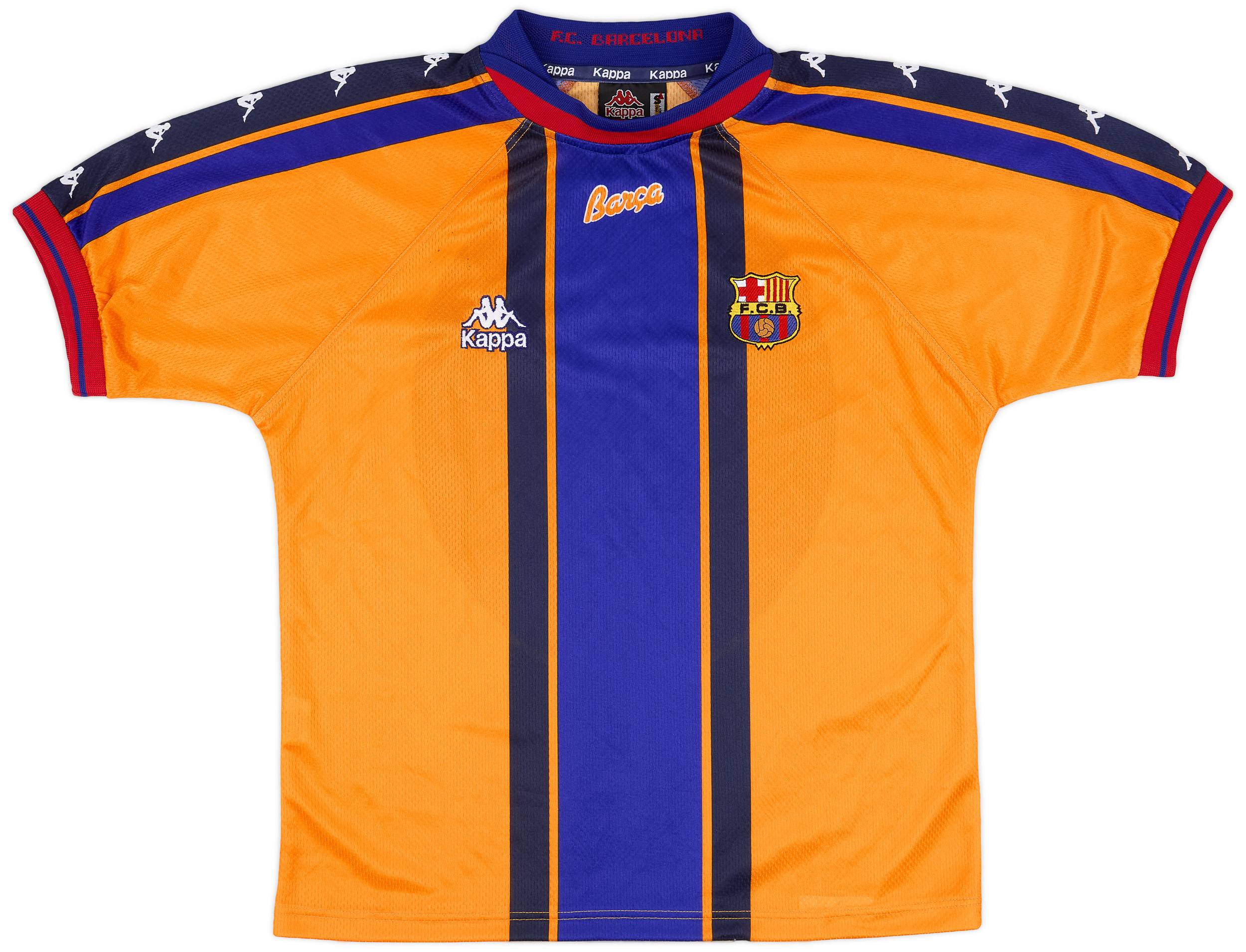 1997-98 Barcelona Away Shirt - 8/10 - (S)