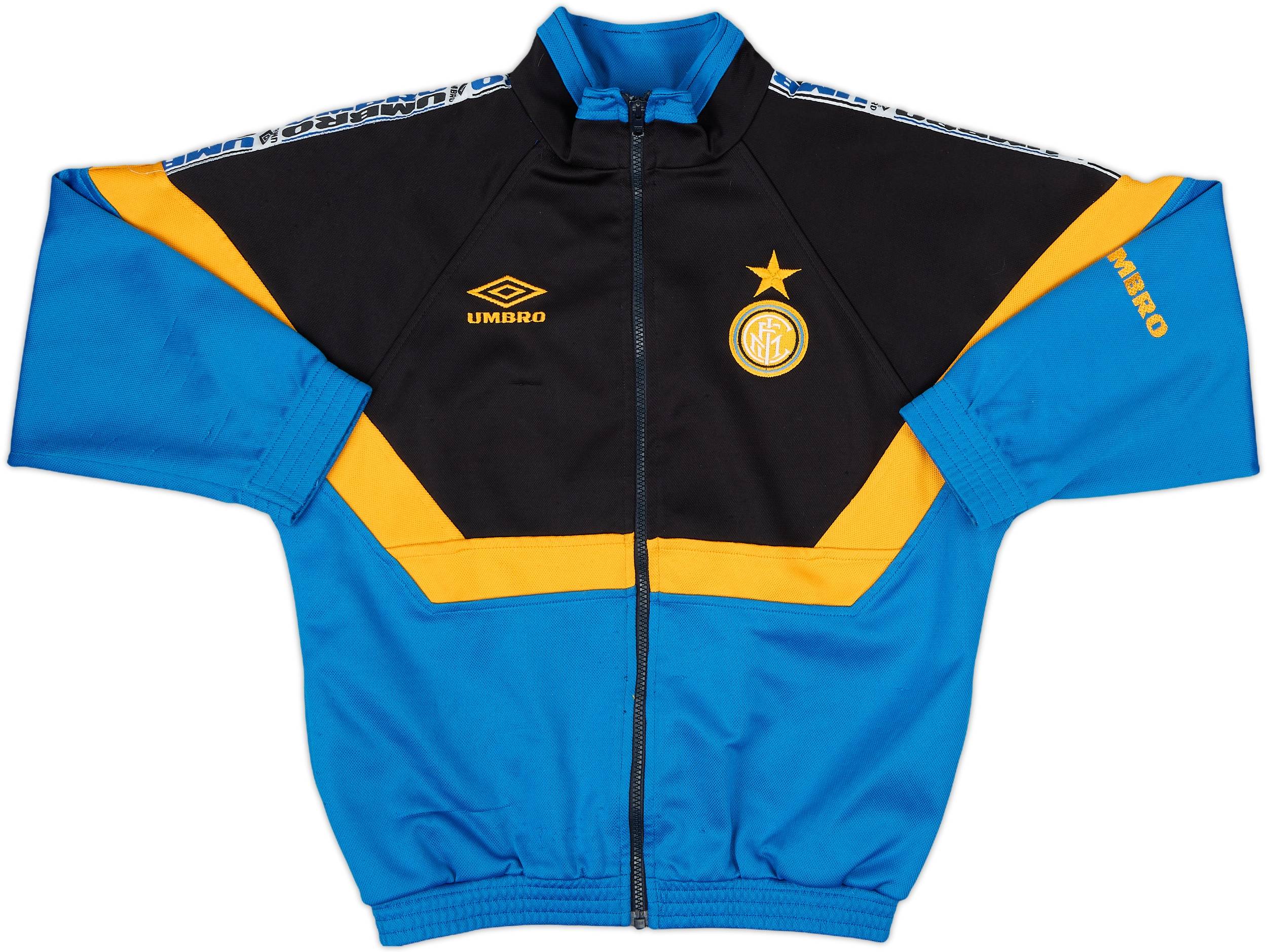 1997-98 Inter Milan Umbro Track Jacket - 7/10 - (XL.Boys)