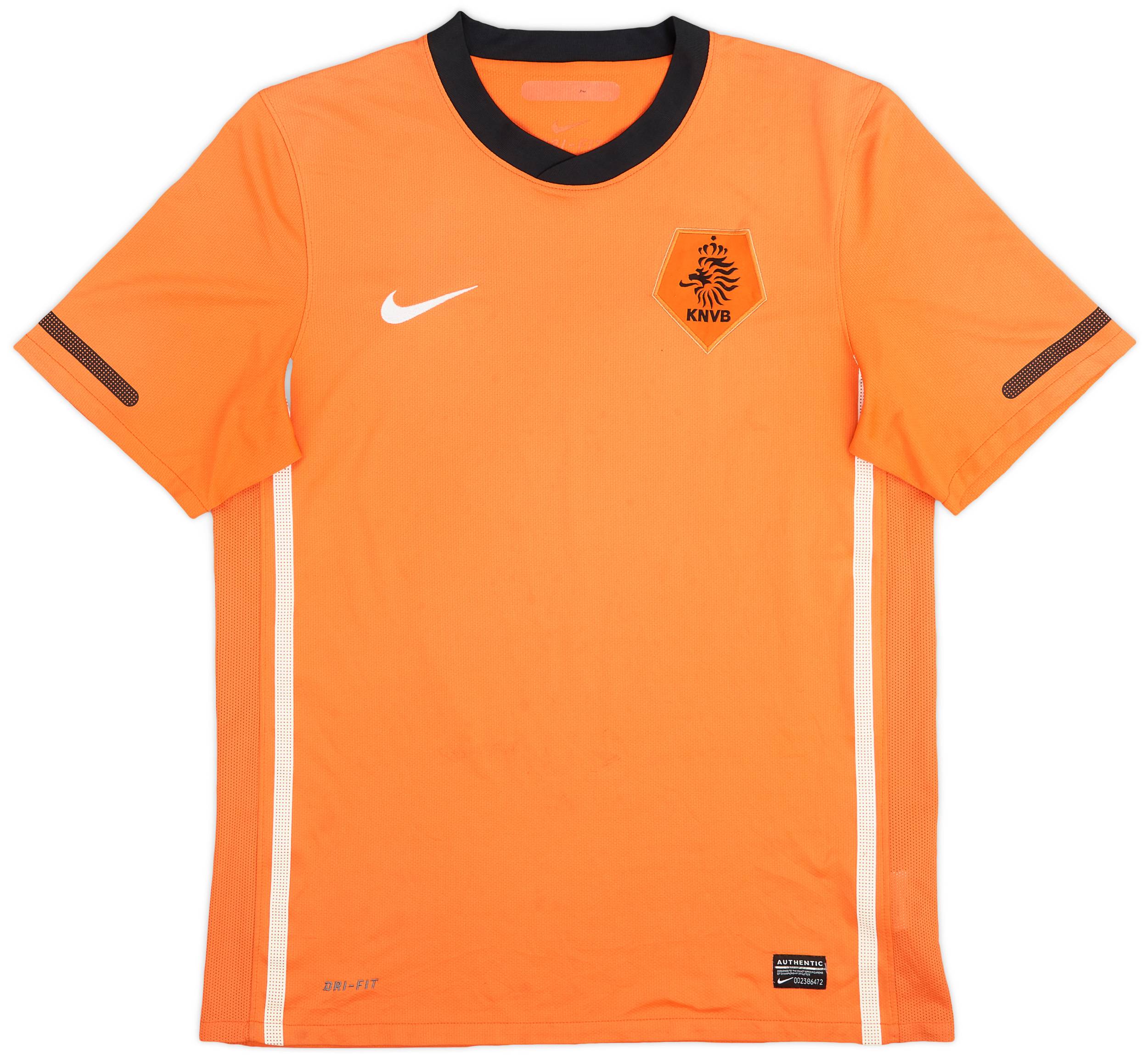 2010-11 Netherlands Home Shirt - 6/10 - (M)