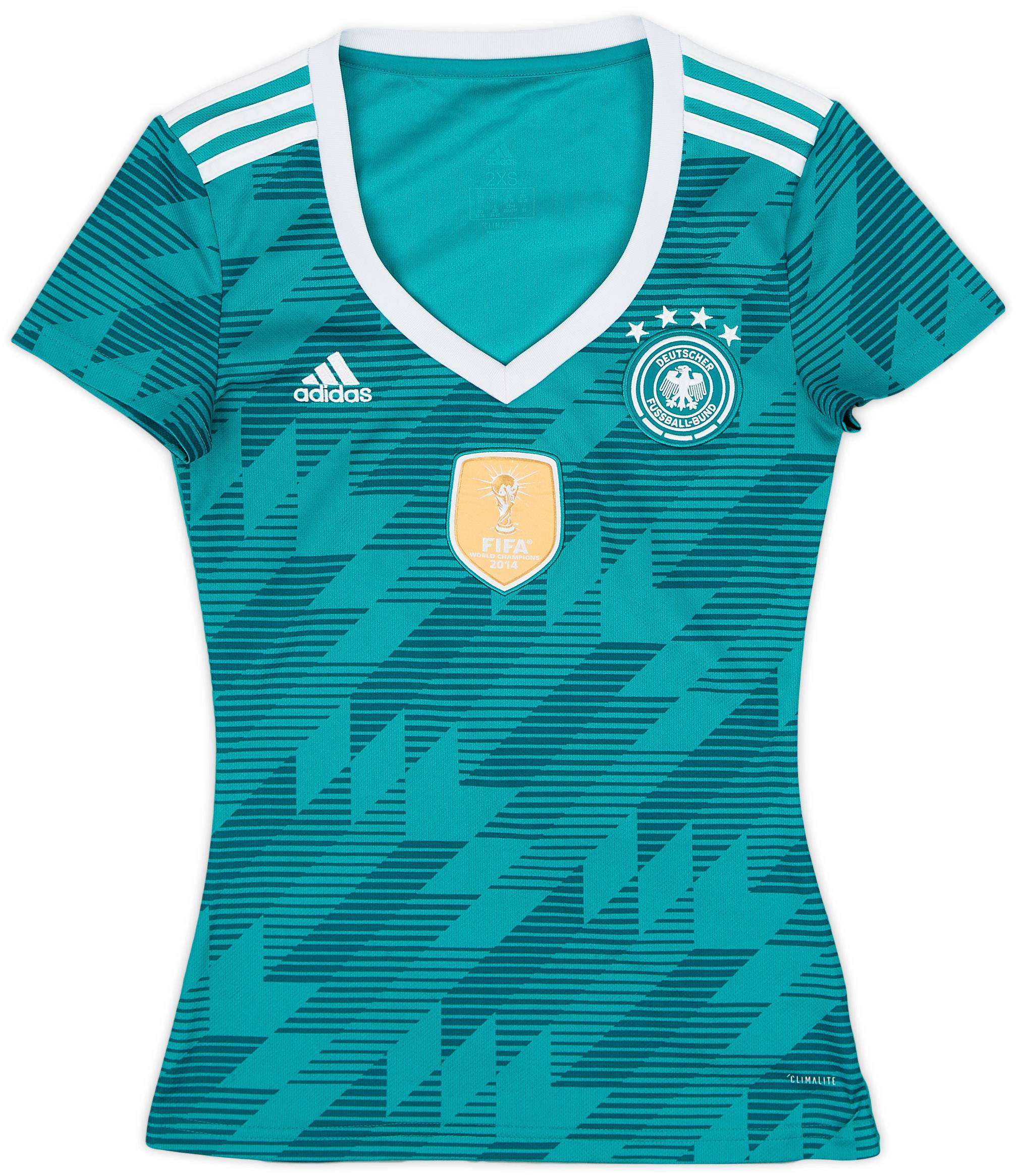 2018-19 Germany Away Shirt - 8/10 - (Women's XXS)