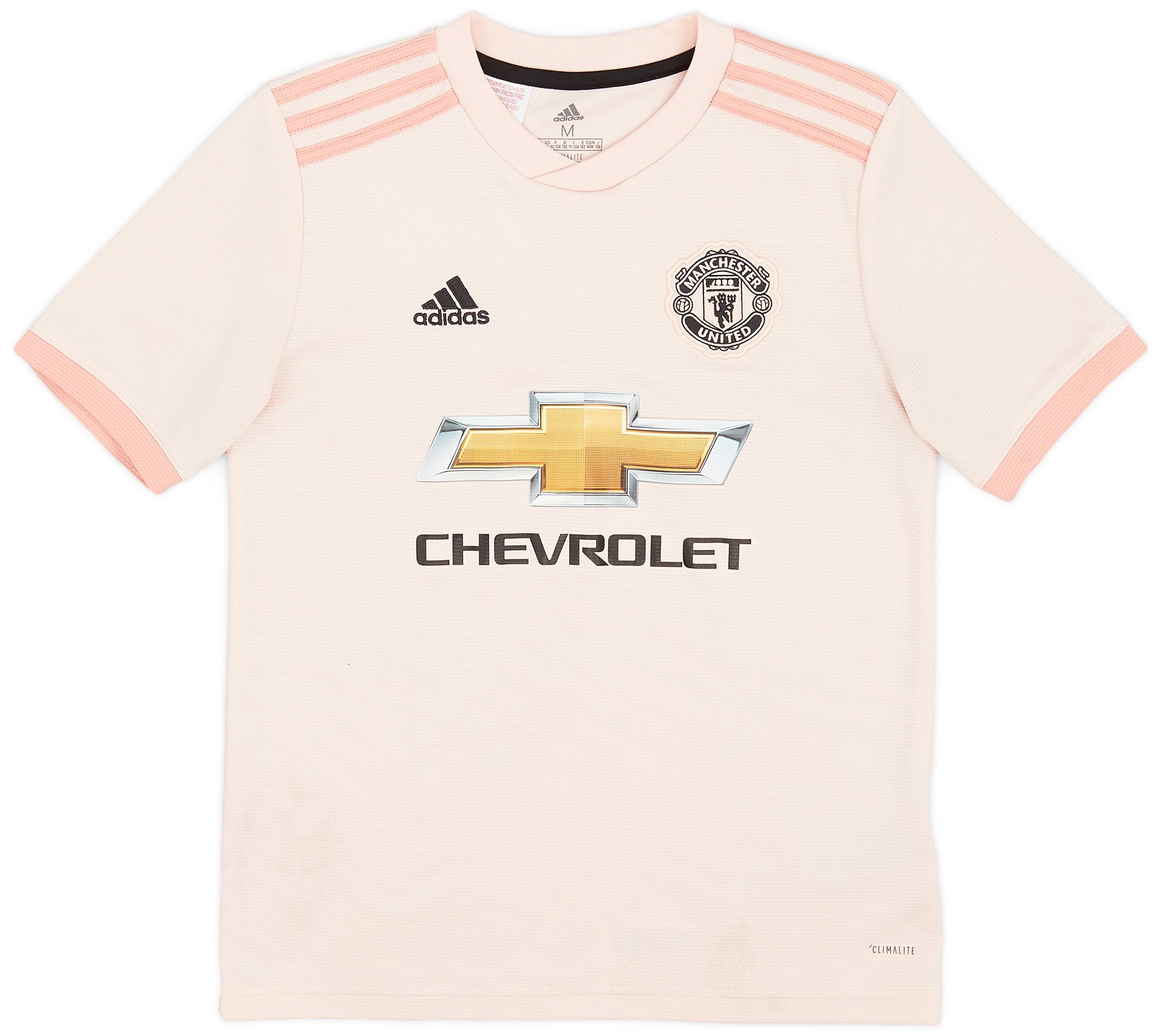 2018-19 Manchester United Away Shirt - 7/10 - (M.Boys)