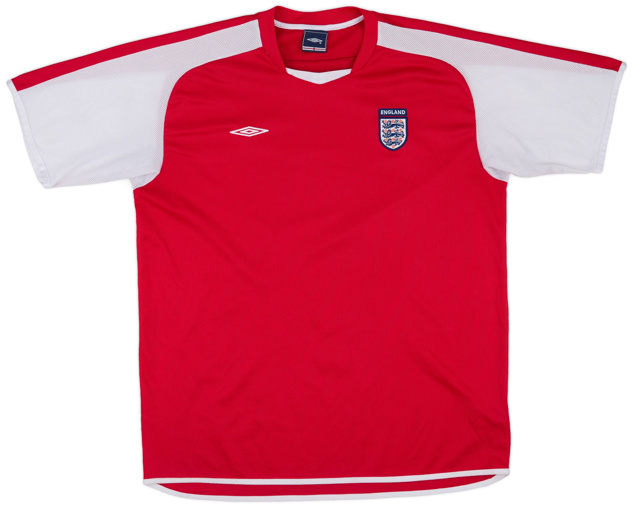 2004-05 England Umbro Training Shirt - 8/10 - (XL)