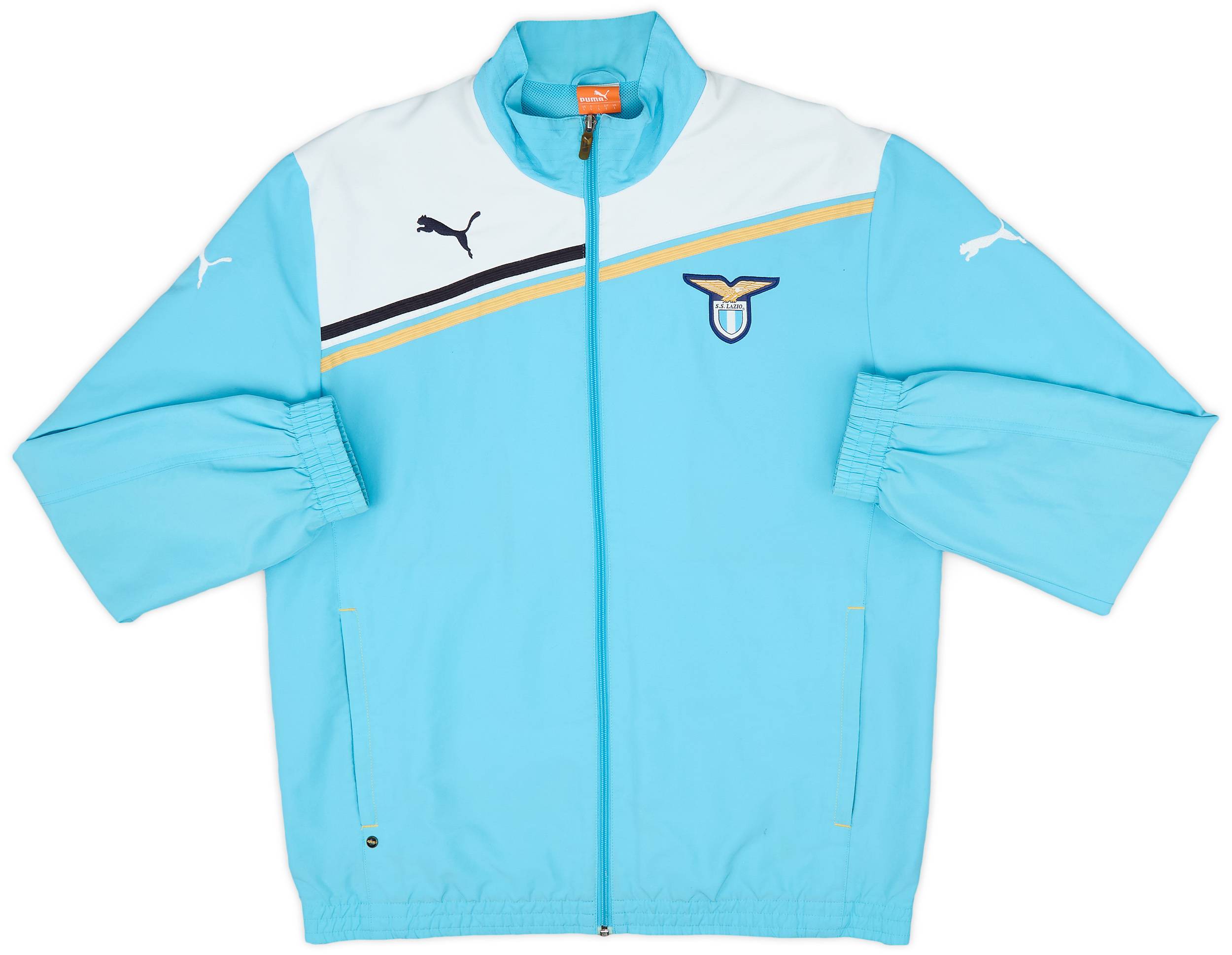 2011-12 Lazio Puma Track Jacket - 7/10 - (L)