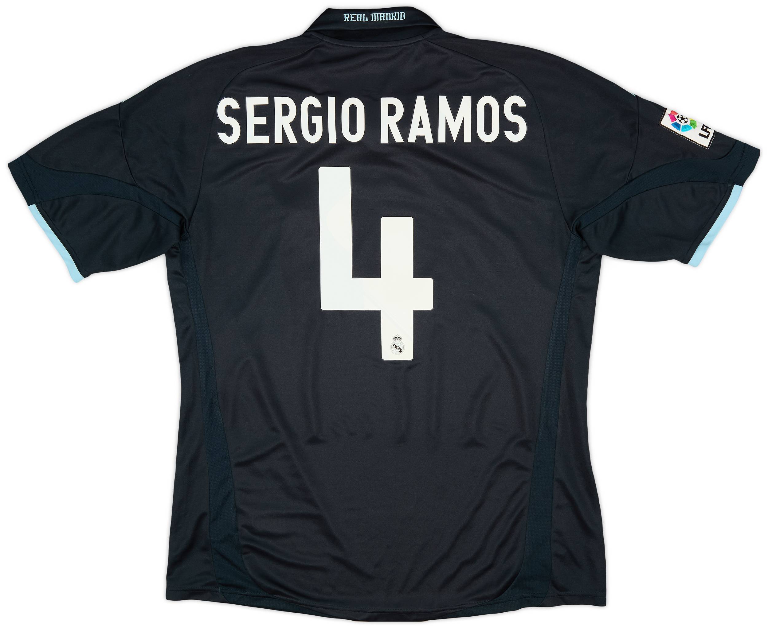 2009-10 Real Madrid Away Shirt Sergio Ramos #4 - 8/10 - (L)