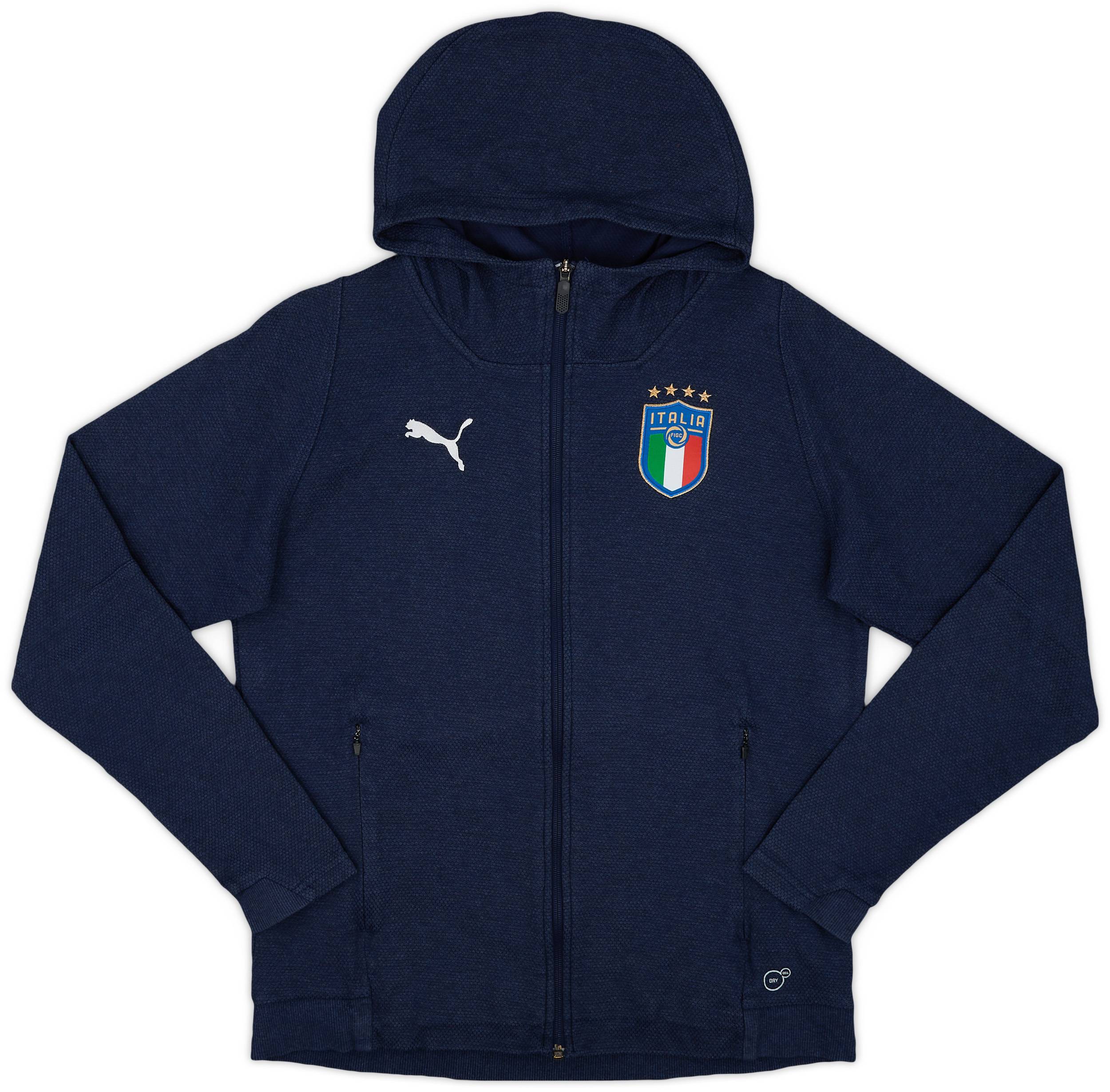 2017 18 Italy Puma Hooded Track Jacket 8 10 M
