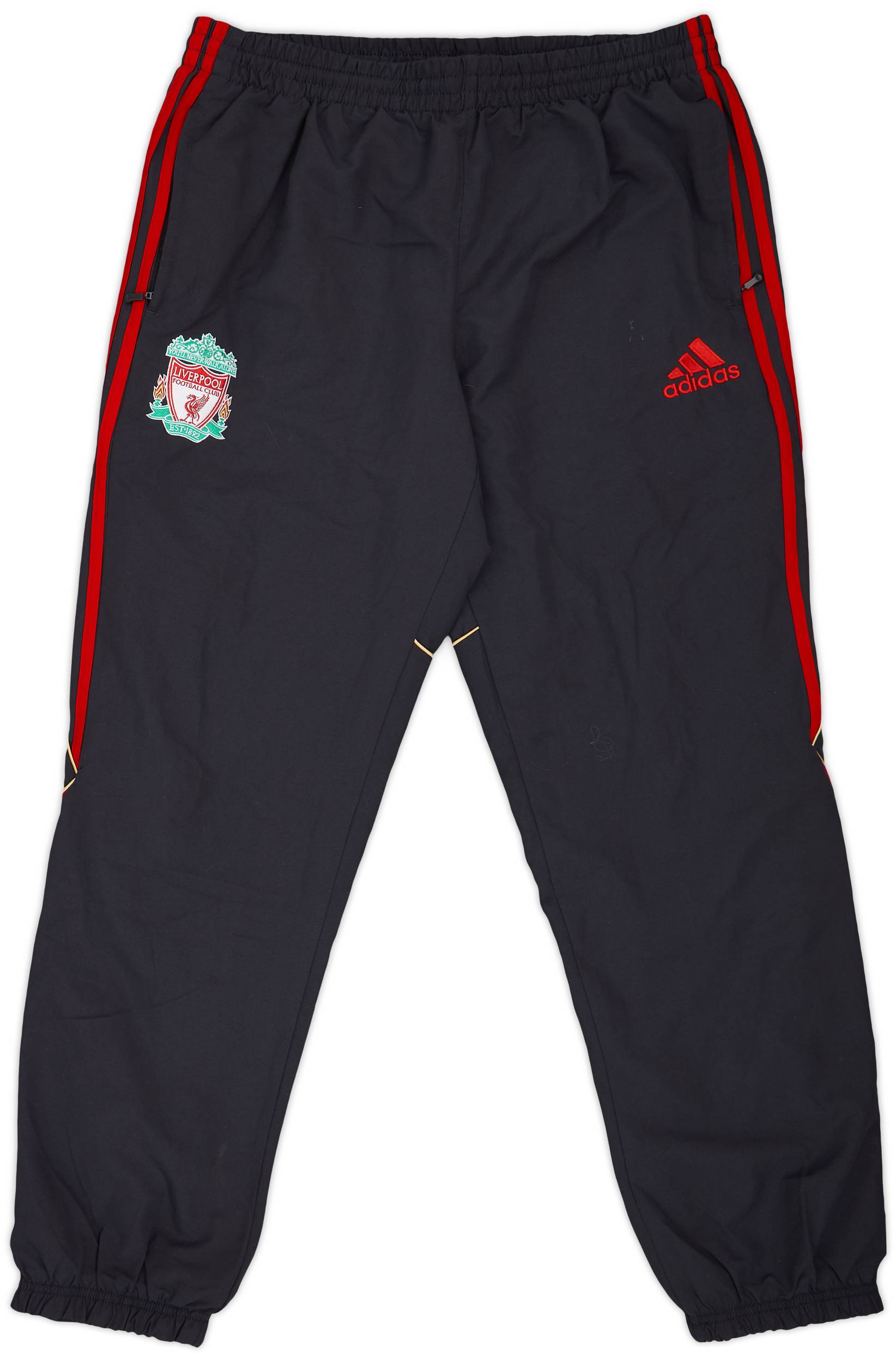 2009-10 Liverpool adidas Track Pants/Bottoms - 7/10 - (M)