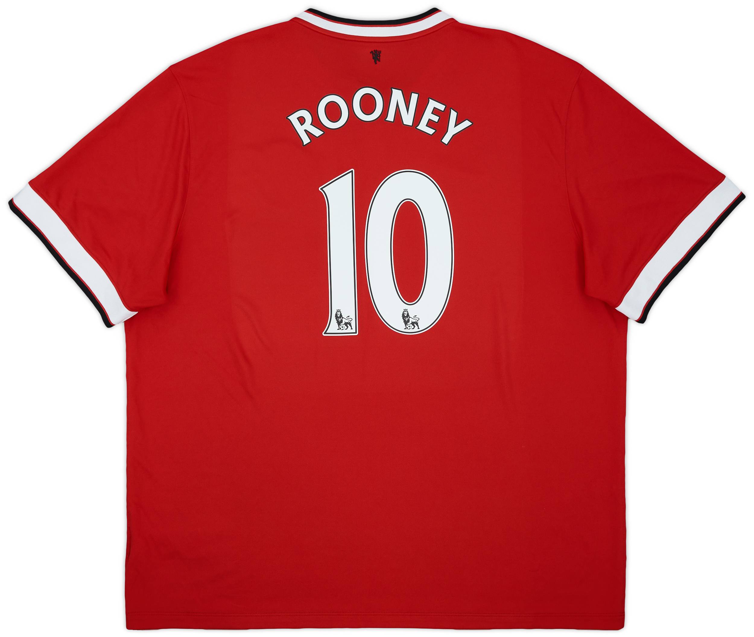 2014-15 Manchester United Home Shirt Rooney #10 - 7/10 - (3XL)