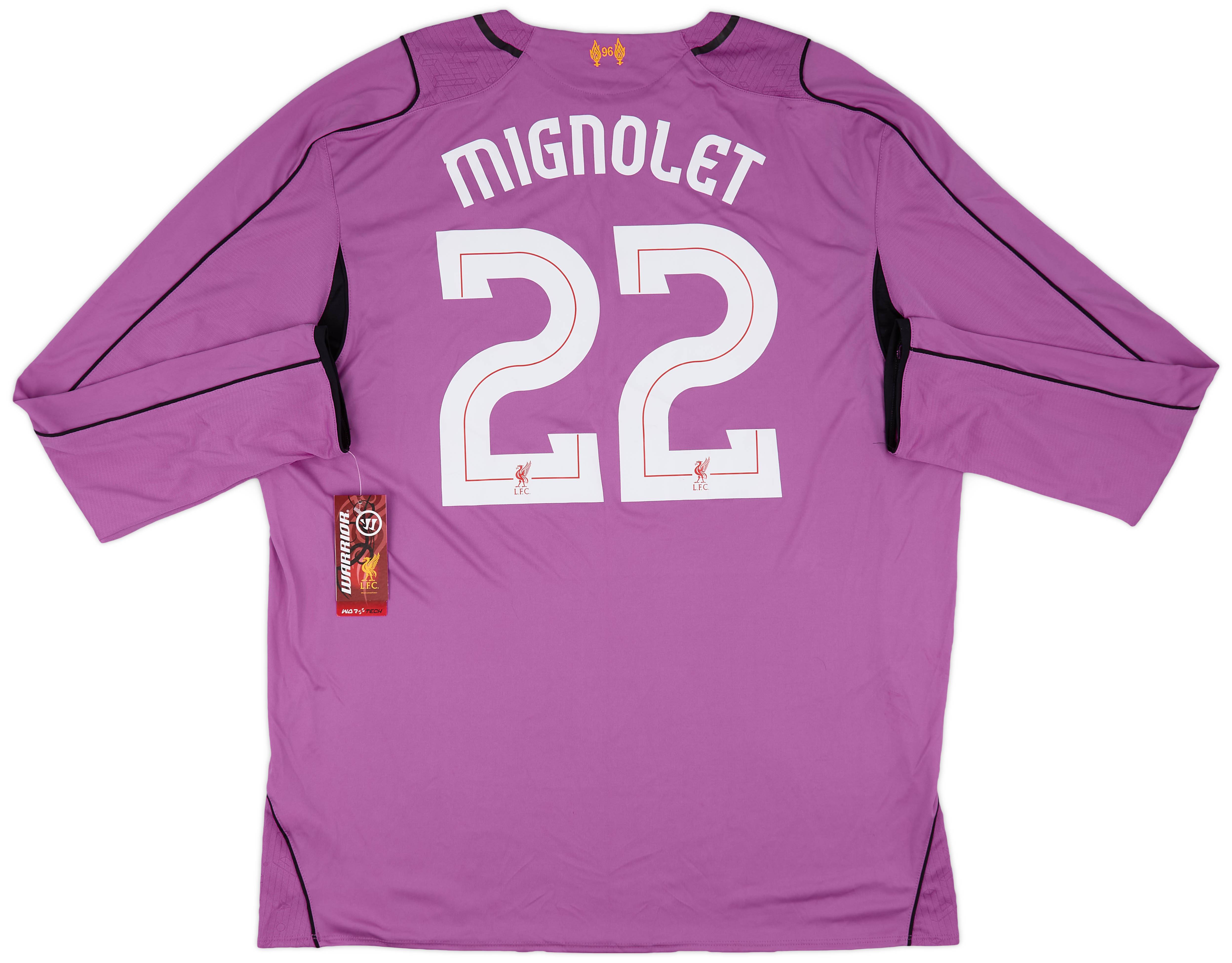 2014-15 Liverpool GK Shirt Mignolet #22 (3XL)